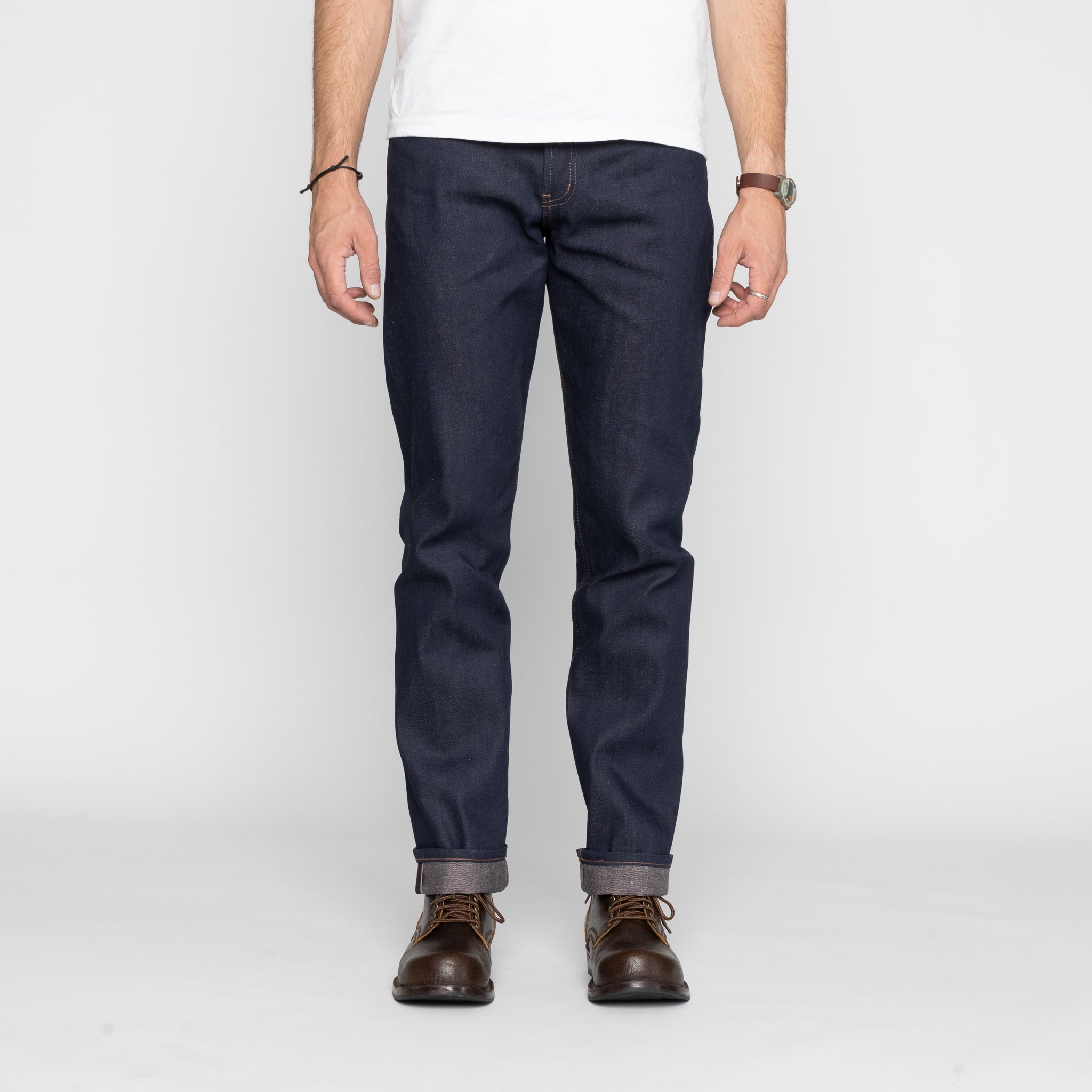 Weird Guy - Coffee Dye Selvedge - Indigo