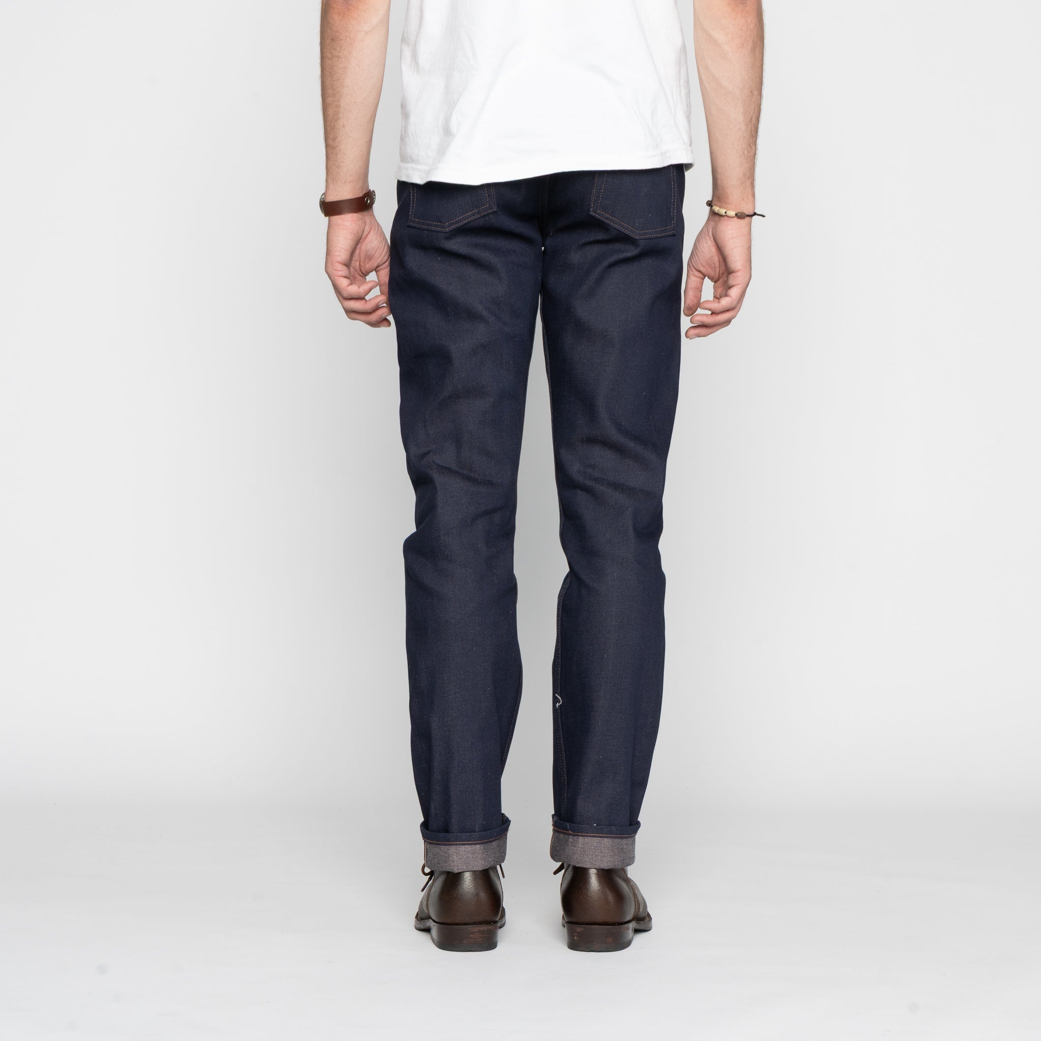 Weird Guy - Coffee Dye Selvedge - Indigo by Naked & Famous Denim