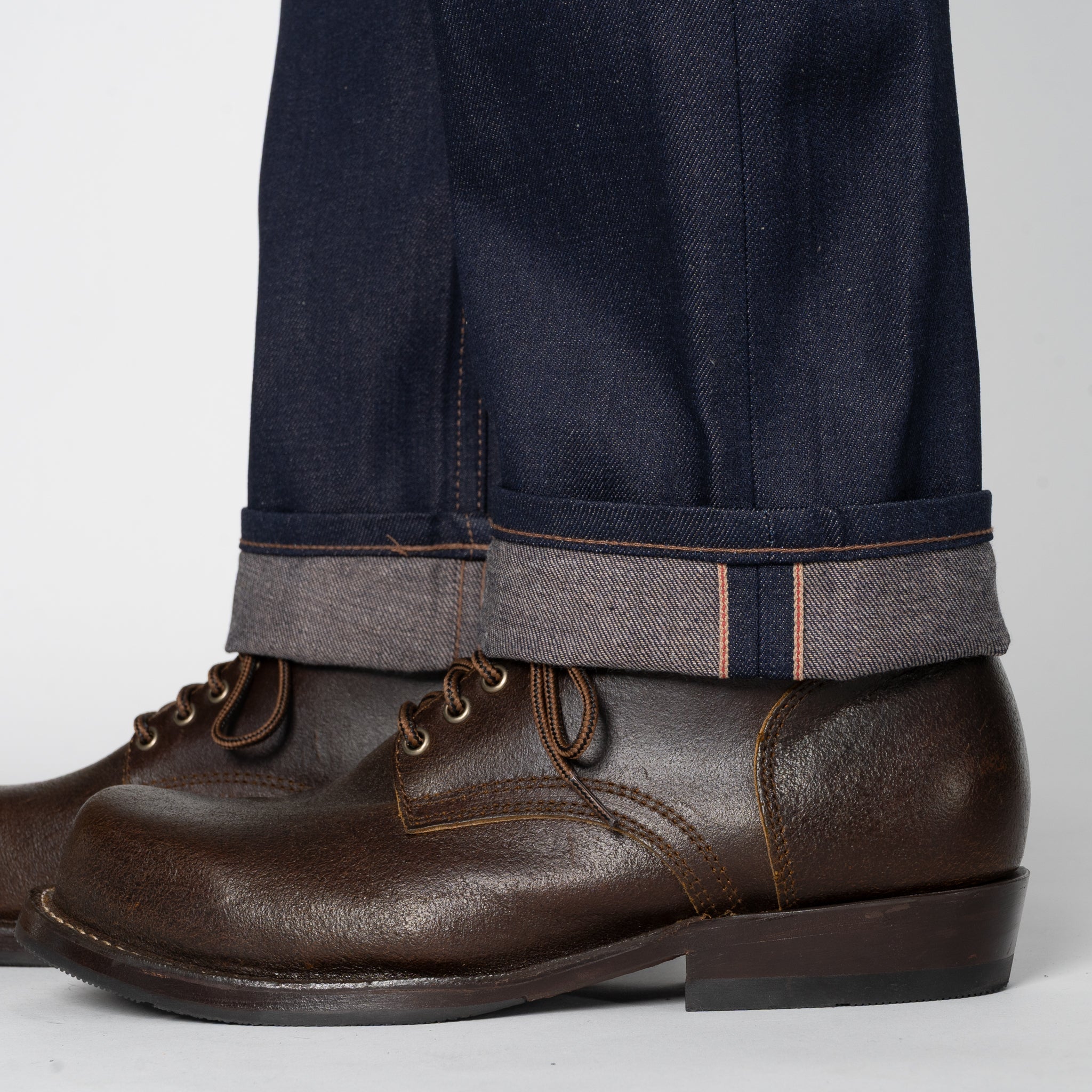 Weird Guy - Coffee Dye Selvedge - Indigo by Naked & Famous Denim