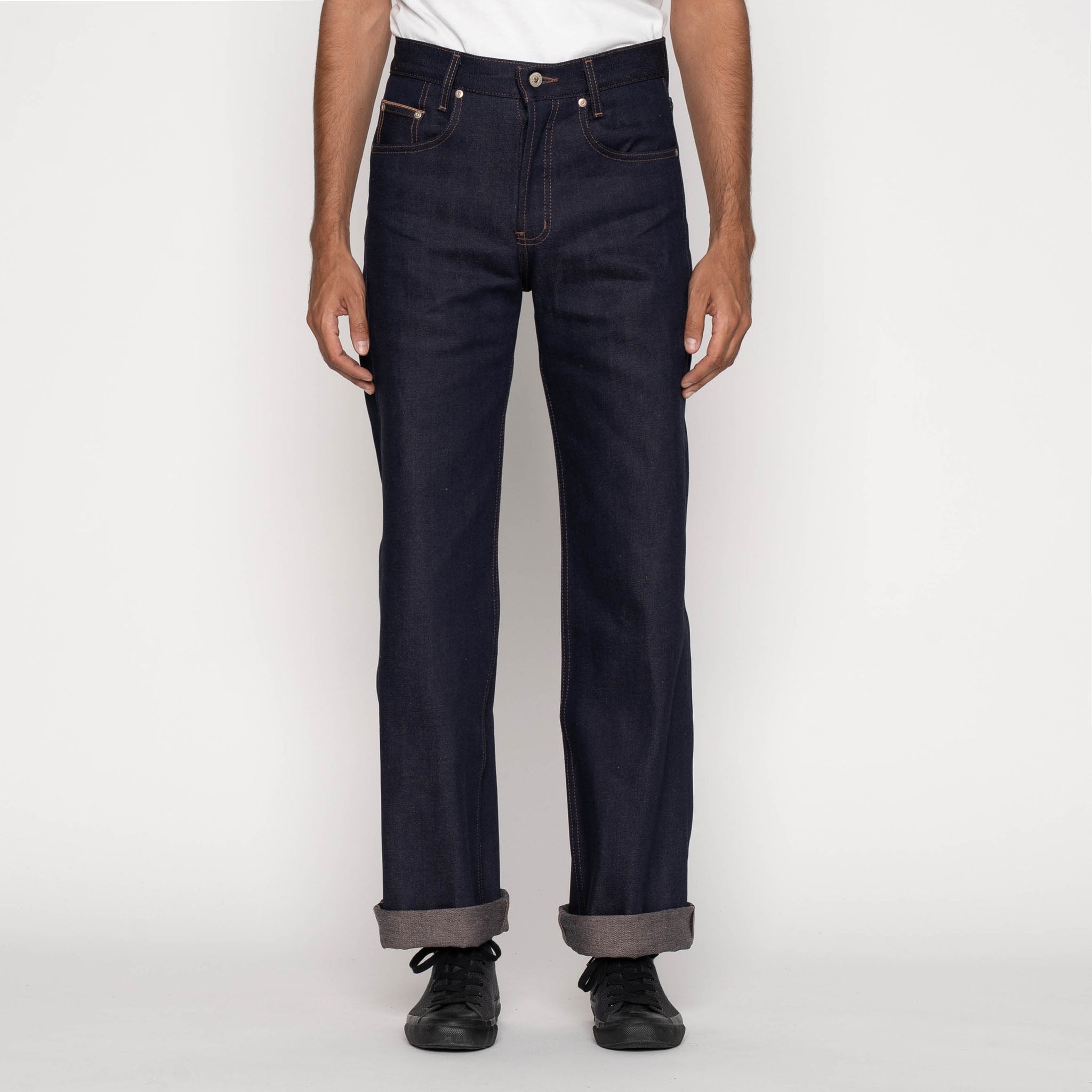Strong Guy - Coffee Dye Selvedge - Indigo