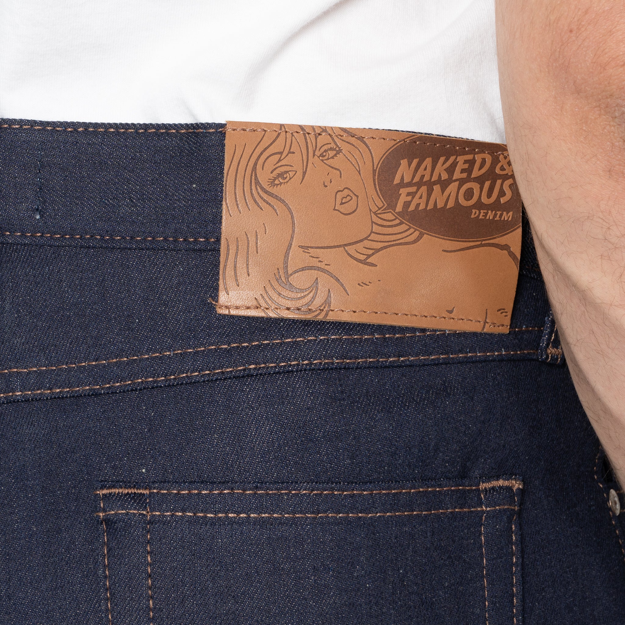 True Guy - Coffee Dye Selvedge - Indigo
