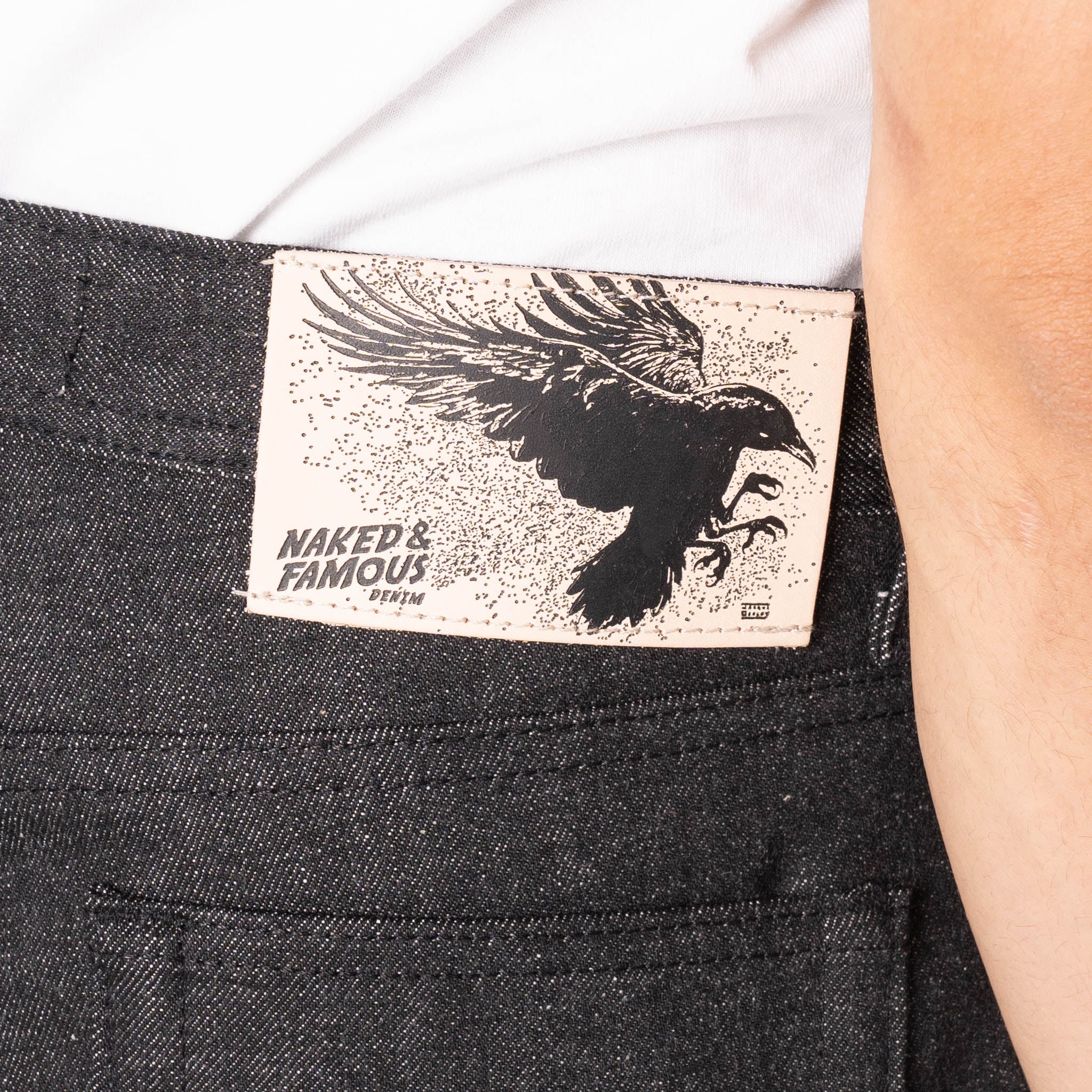 Weird Guy - Yatagarasu Selvedge - Black by Naked & Famous Denim