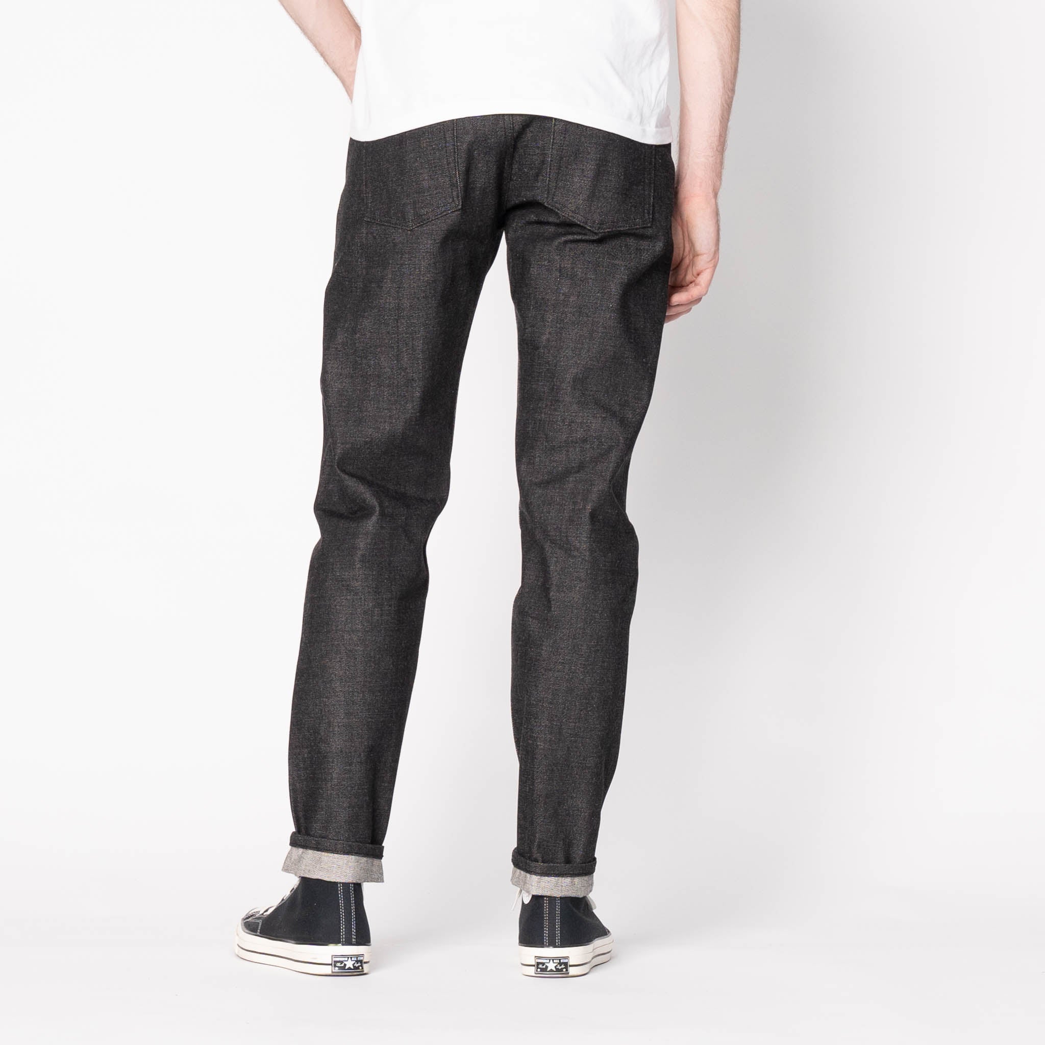 Easy Guy - Yatagarasu Selvedge - Black by Naked & Famous Denim