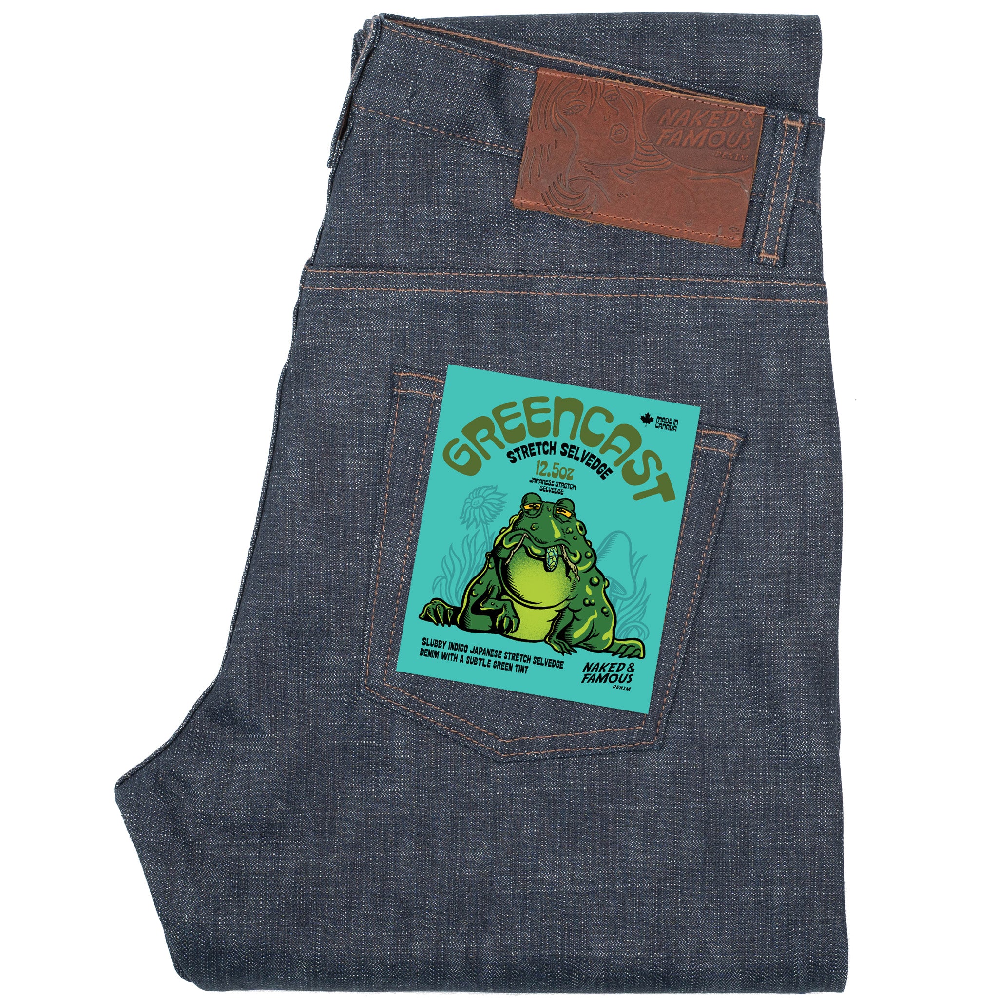 Easy Guy - Greencast Stretch Selvedge by Naked & Famous Denim