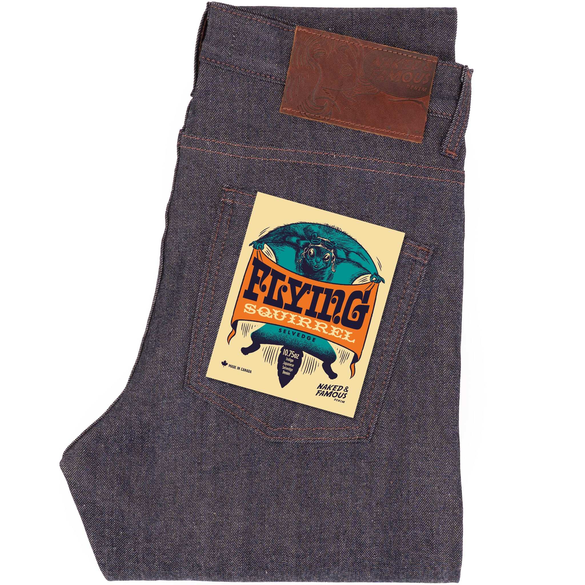 Super Guy - Flying Squirrel Selvedge - Indigo