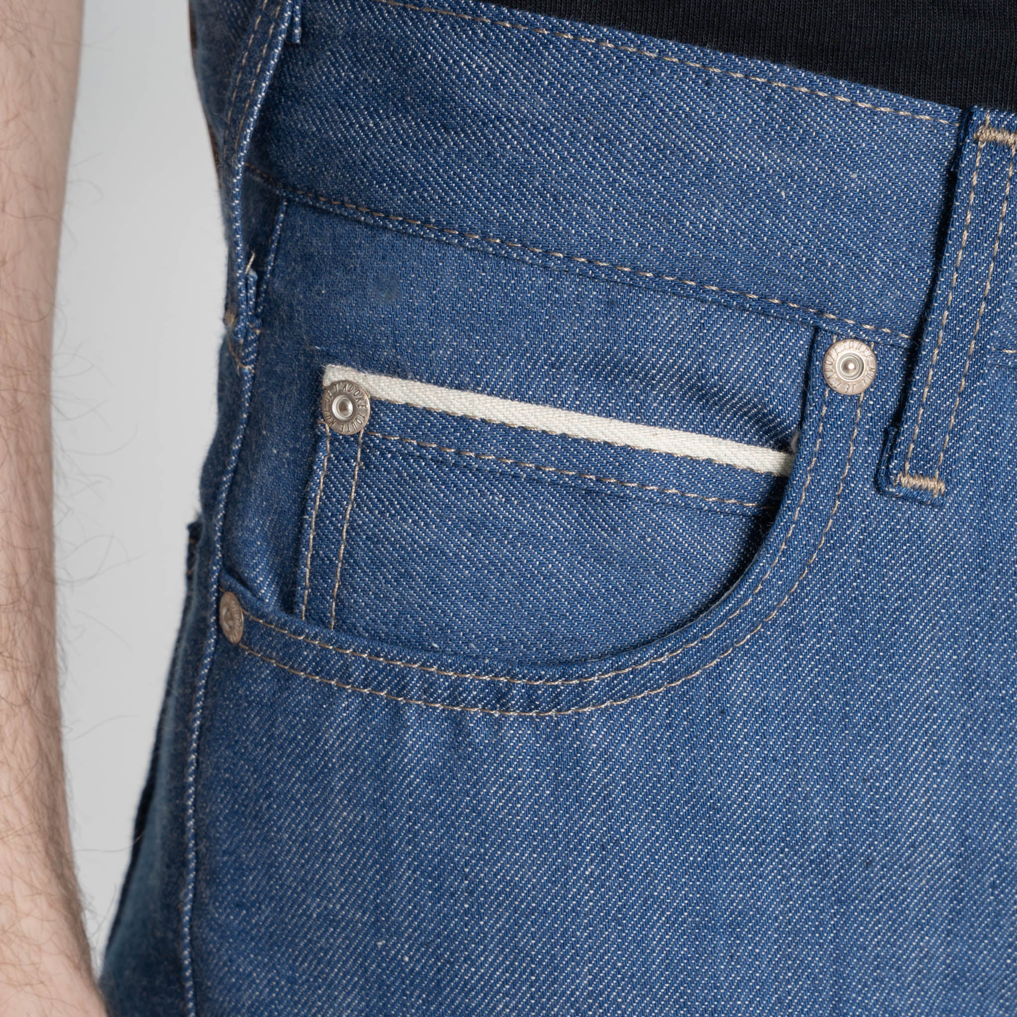 Super Guy - The Cat’s Pajamas Selvedge - Blue by Naked & Famous Denim