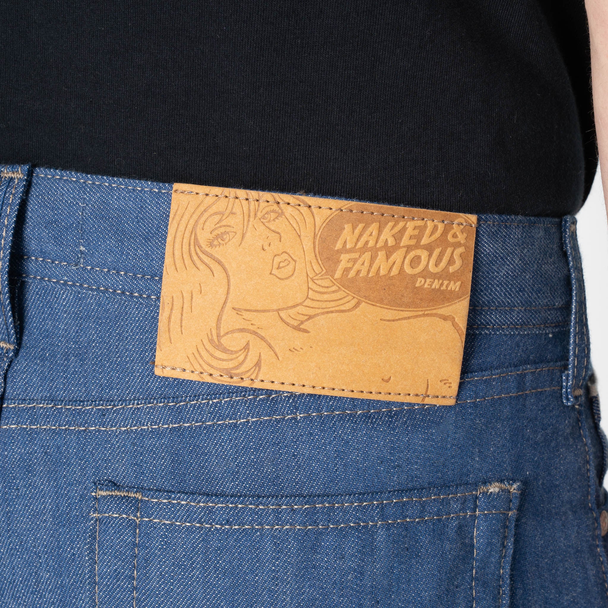 Weird Guy - The Cat’s Pajamas Selvedge - Blue by Naked & Famous Denim