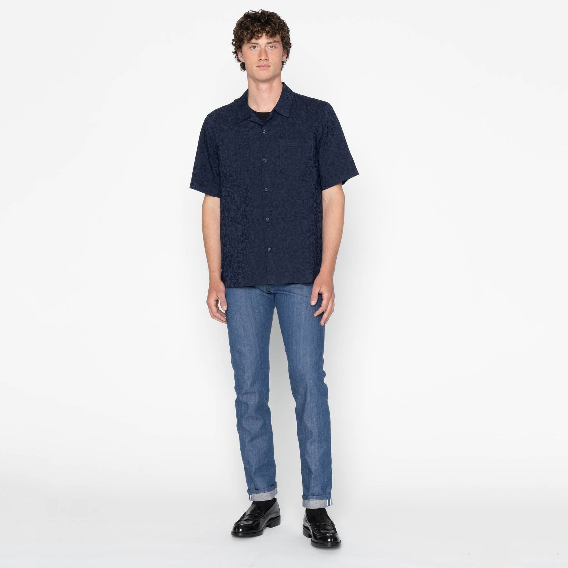 Weird Guy - The Cat’s Pyjamas Selvedge - Blue by Naked & Famous Denim