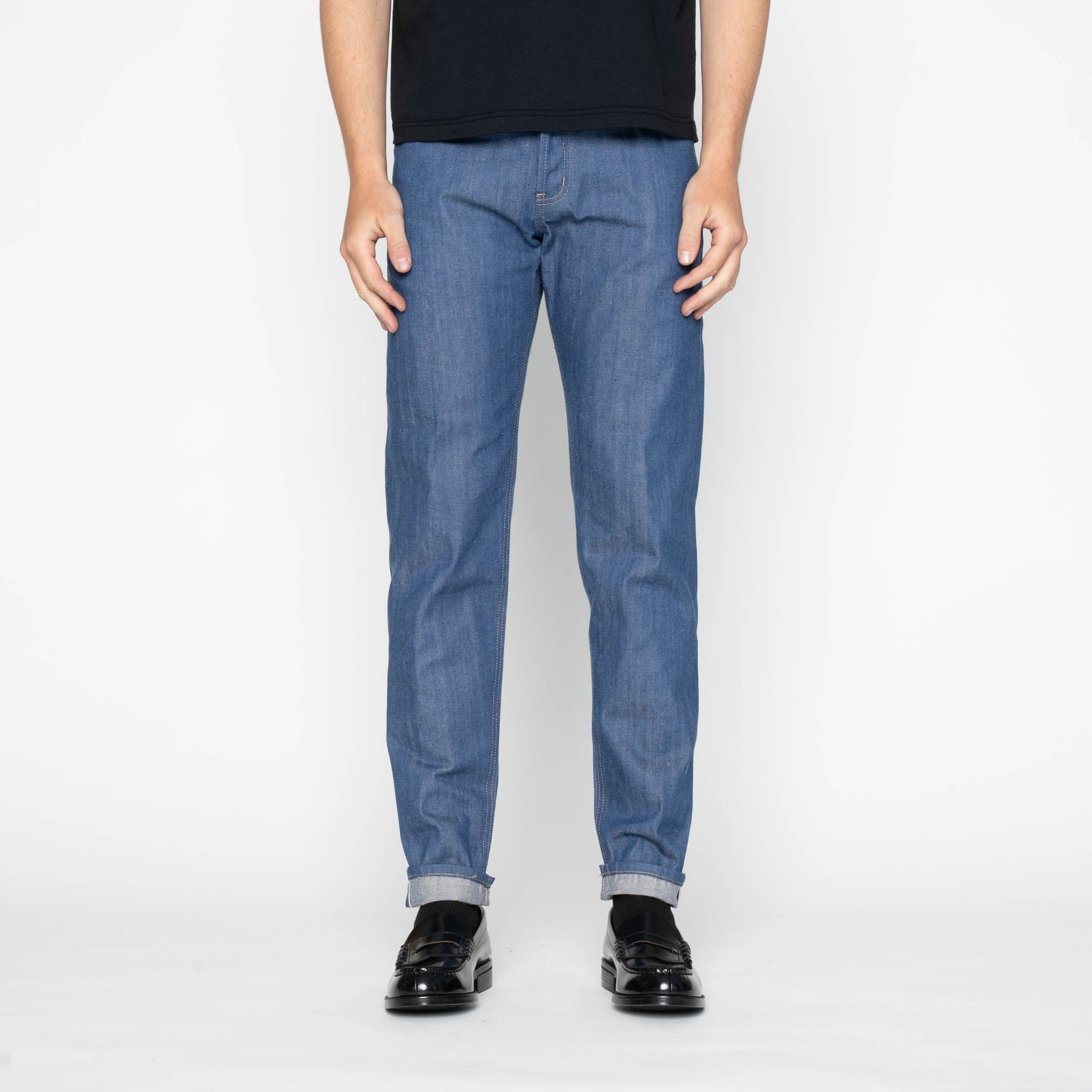 Easy Guy - The Cat’s Pajamas Selvedge - Blue by Naked & Famous Denim