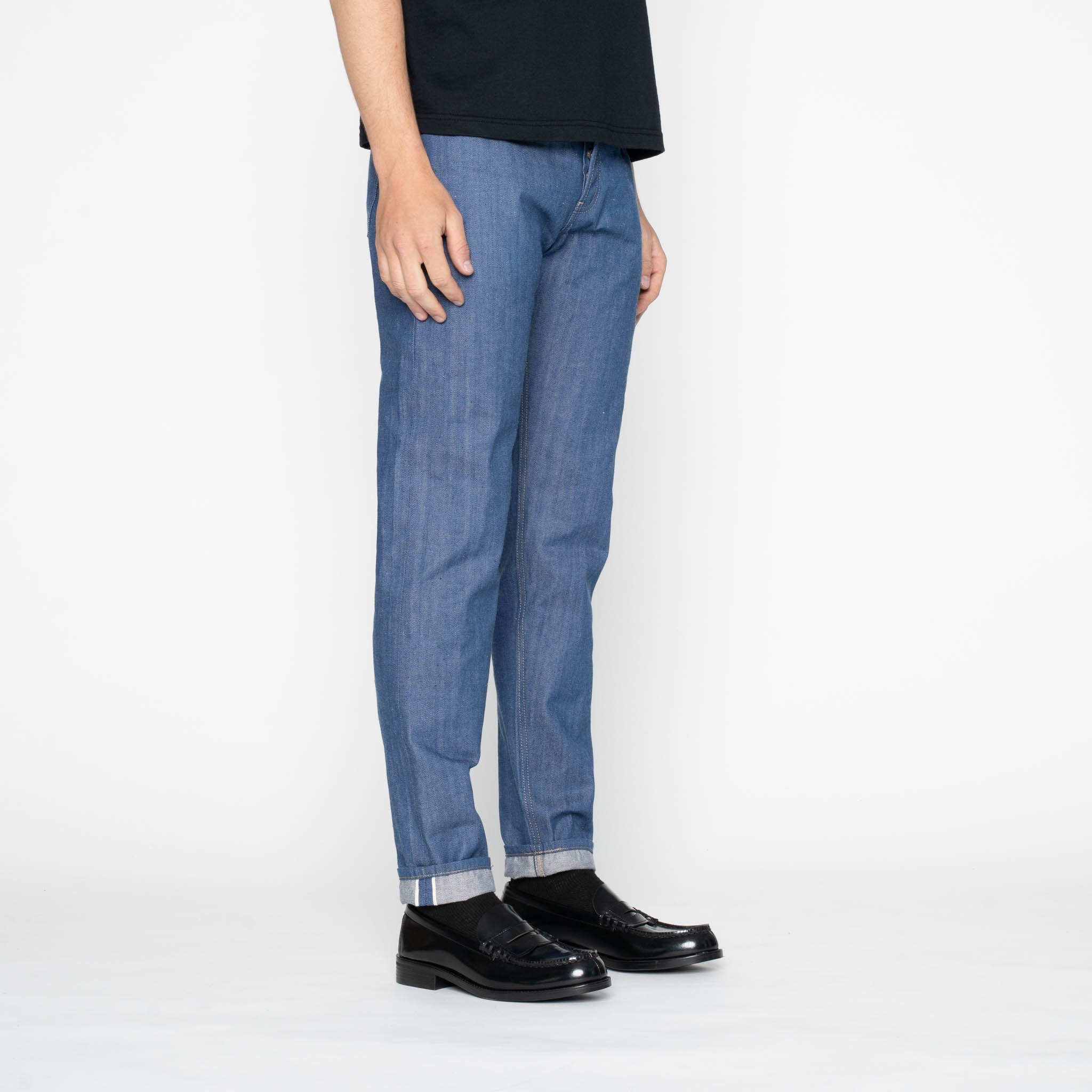 Easy Guy - The Cat’s Pajamas Selvedge - Blue by Naked & Famous Denim