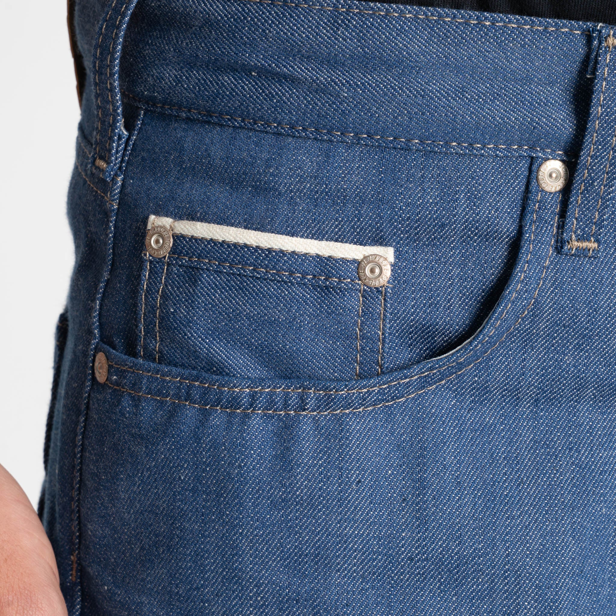 Strong Guy - The Cat’s Pajamas Selvedge - Blue by Naked & Famous Denim