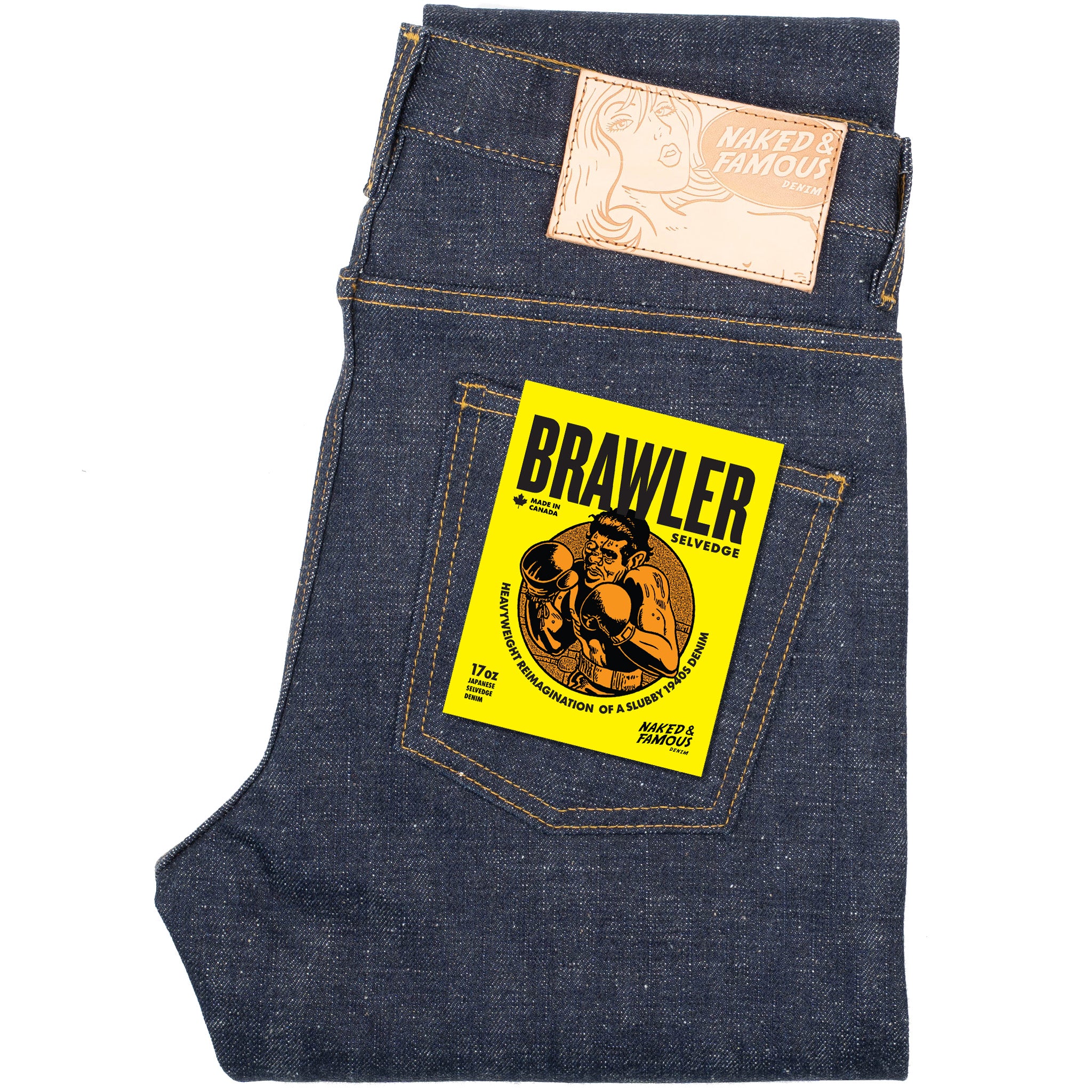 Super Guy - Brawler Selvedge by Naked & Famous Denim
