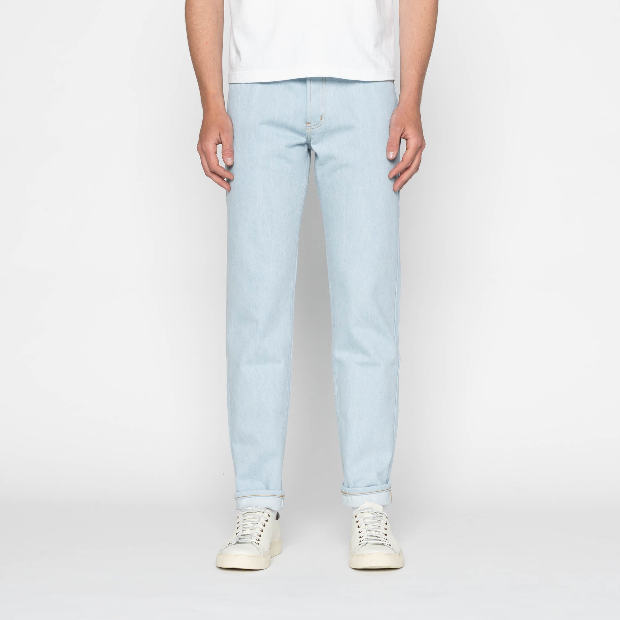 Easy Guy - Secret Agent - Bleach Blue by Naked & Famous Denim