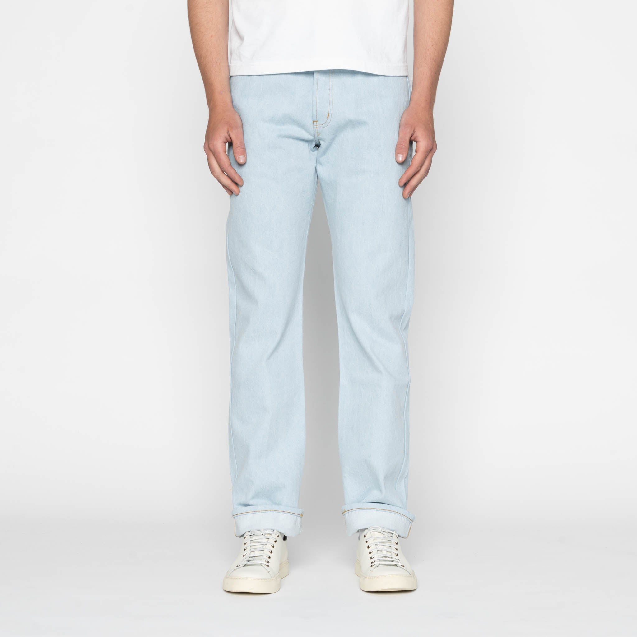 True Guy - Secret Agent - Bleach Blue by Naked & Famous Denim
