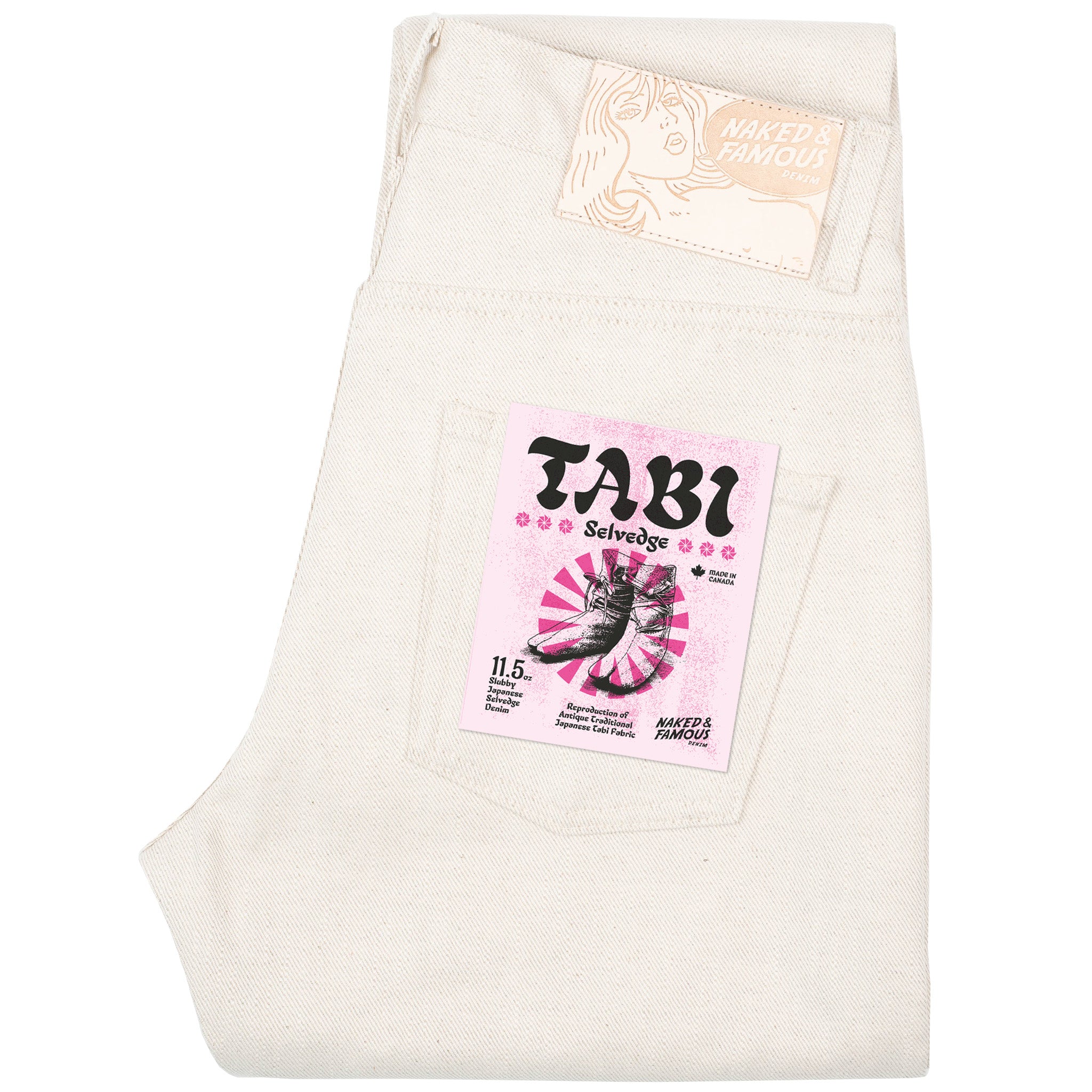 Easy Guy - Tabi Selvedge - Off White