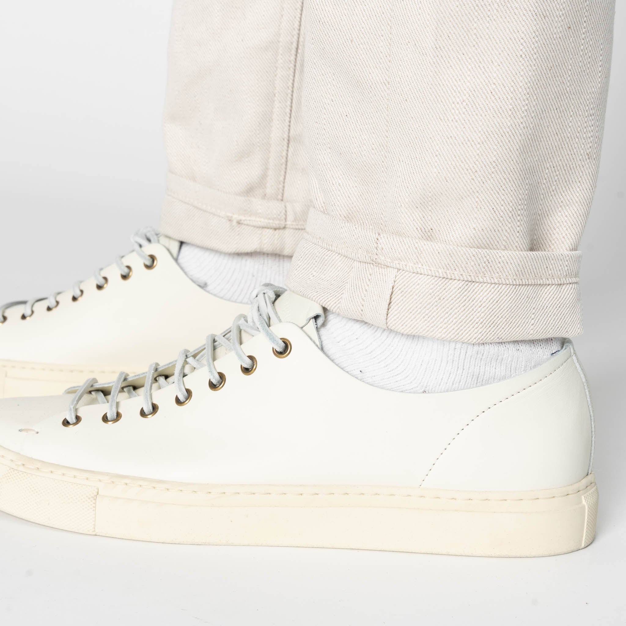 Easy Guy - Tabi Selvedge - Off White by Naked & Famous Denim