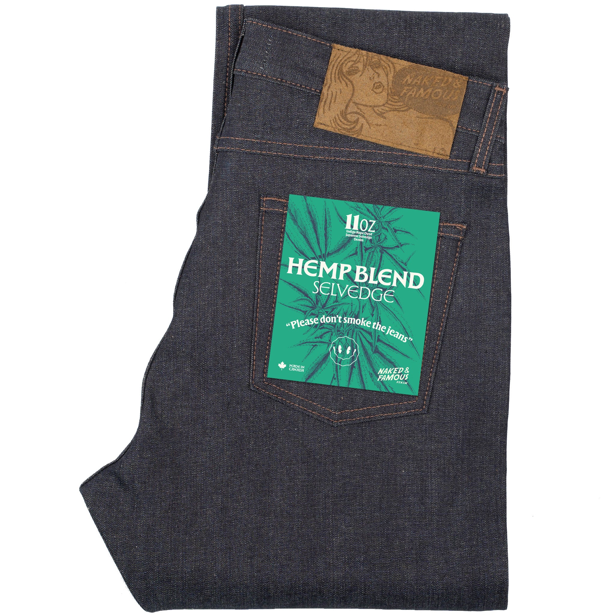 True Guy - Hemp Blend Selvedge - Indigo | Naked & Famous Denim