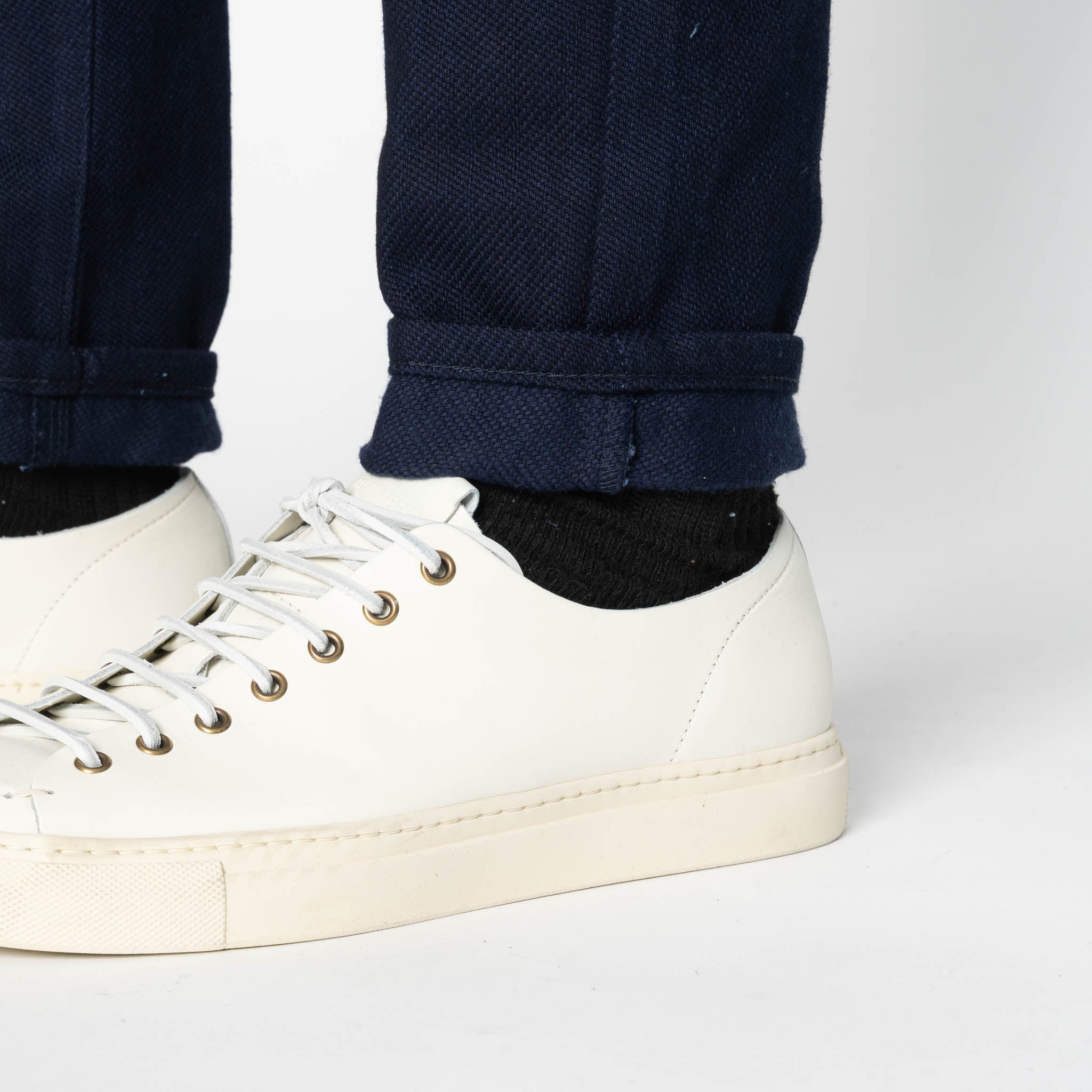 Super Guy - Maekake Dobby - Indigo by Naked & Famous Denim