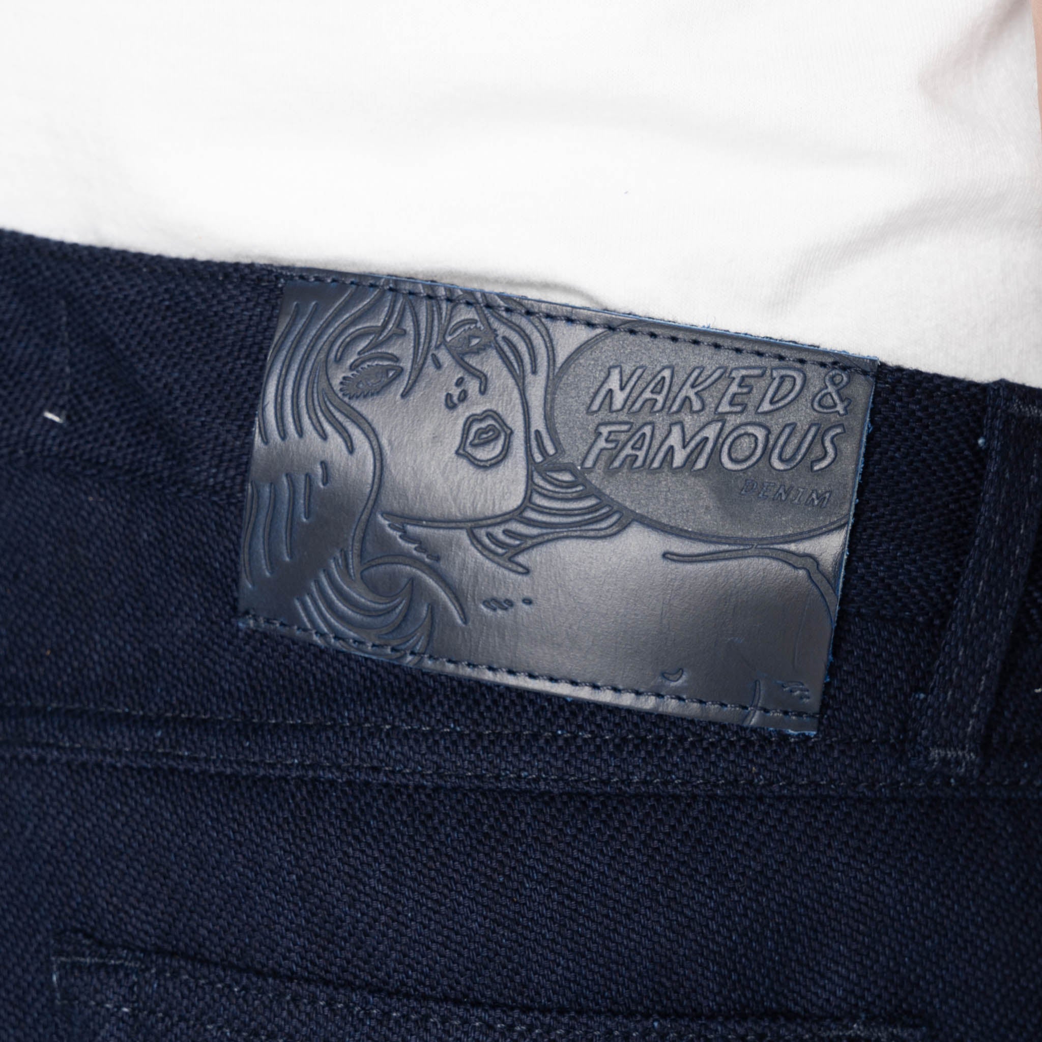 True Guy - Maekake Dobby - Indigo by Naked & Famous Denim