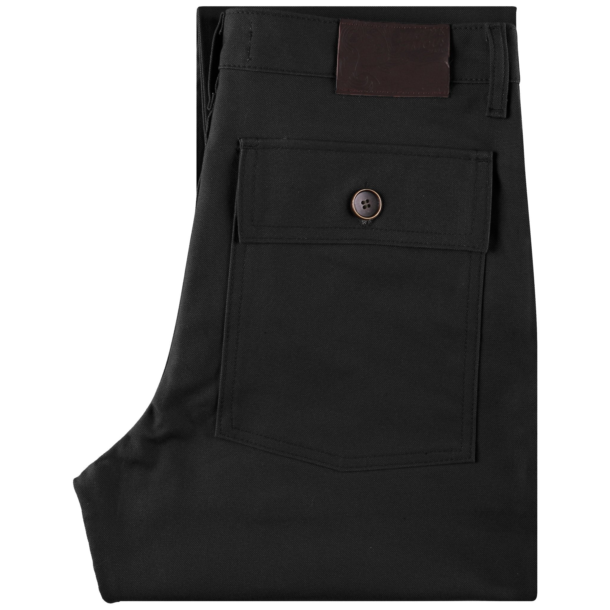 Work Pant - Black Canvas by Naked & Famous Denim