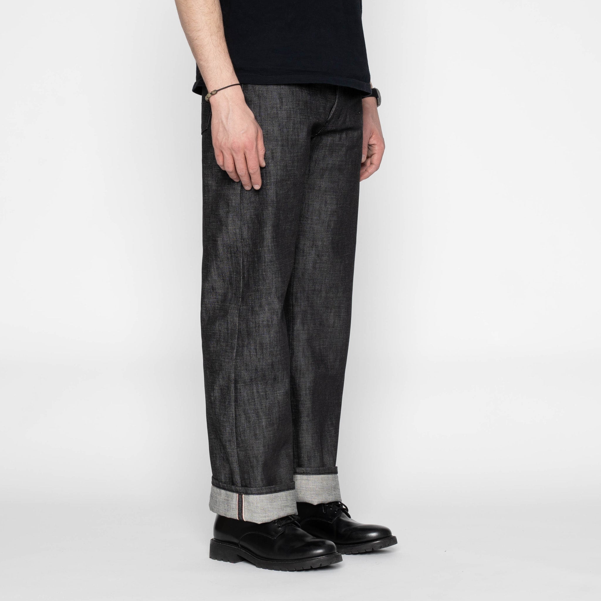 Strong Guy - Super Sexy Selvedge - Black by Naked & Famous Denim