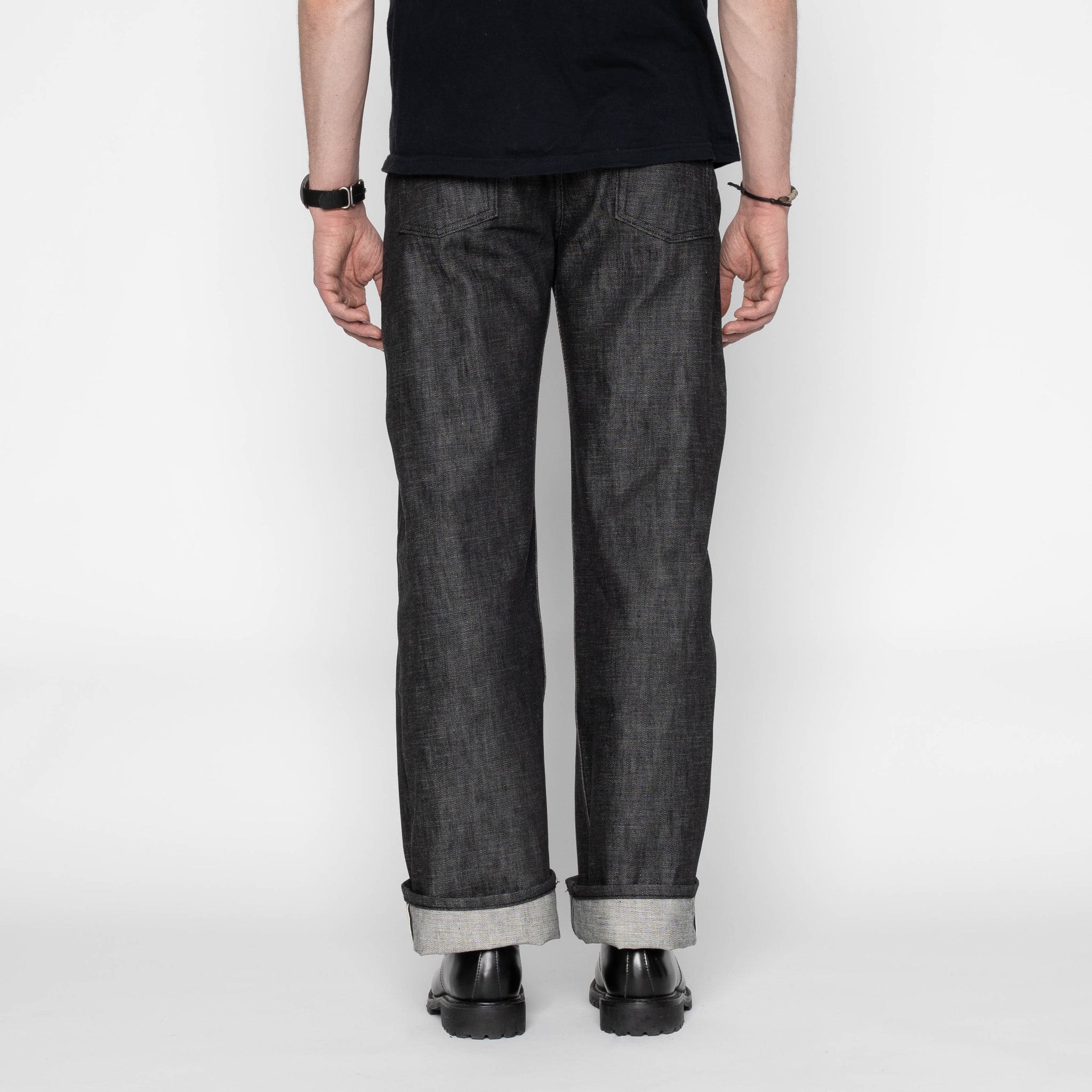 Strong Guy - Super Sexy Selvedge - Black by Naked & Famous Denim