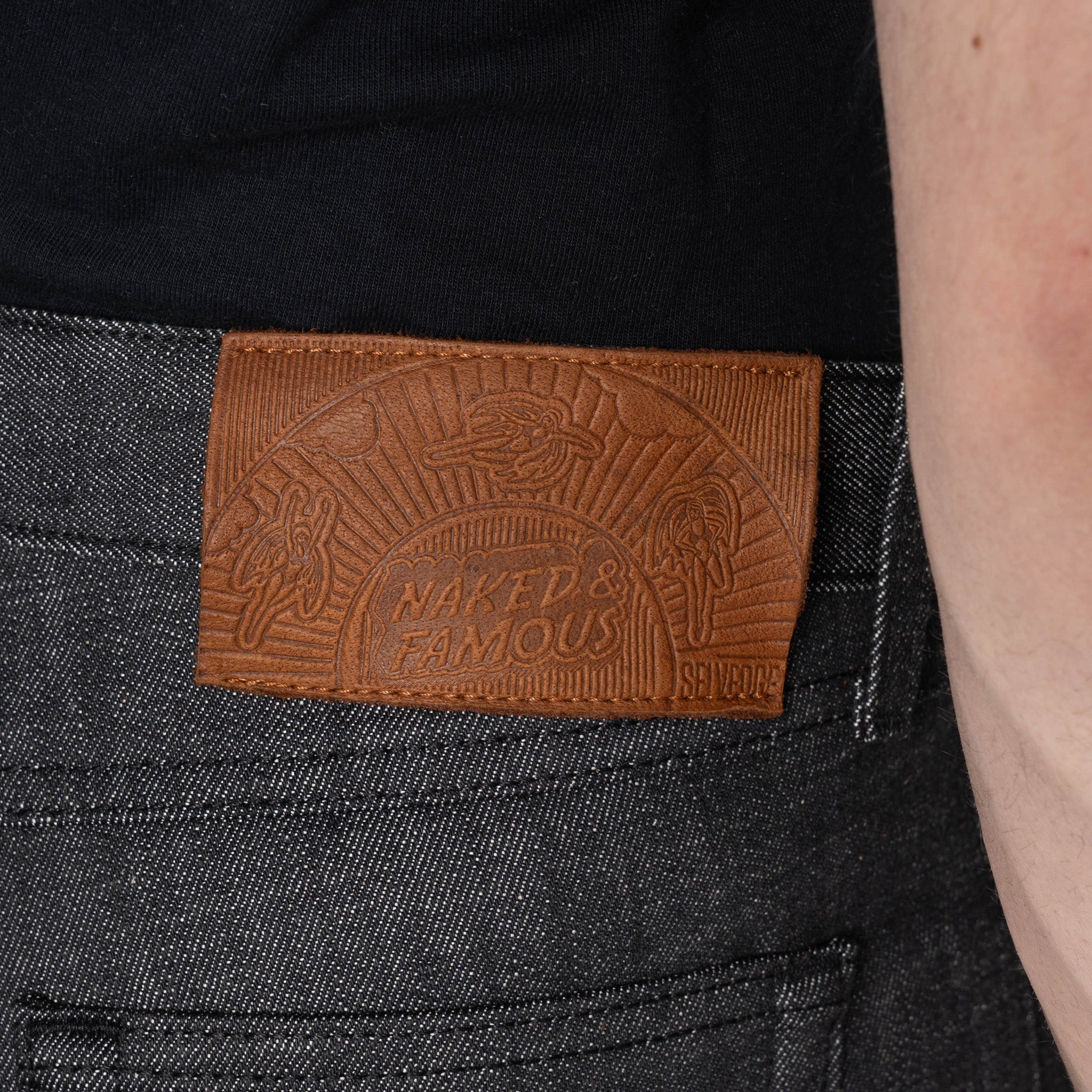 True Guy - Super Sexy Selvedge - Black by Naked & Famous Denim