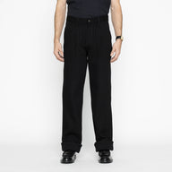 Pleated Trouser - Black Sugiaya by Naked & Famous Denim