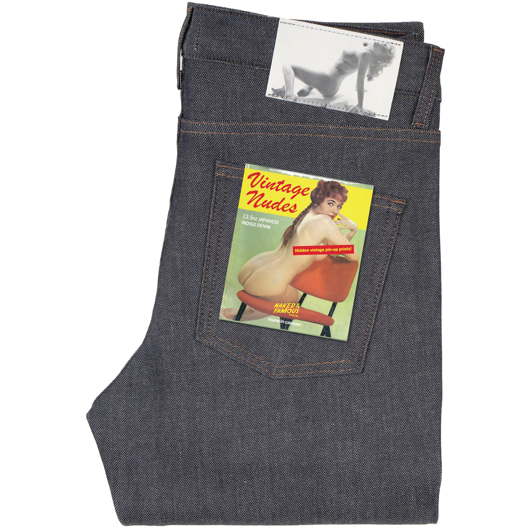 Super Guy - Vintage Nudes Redux | Naked & Famous Denim