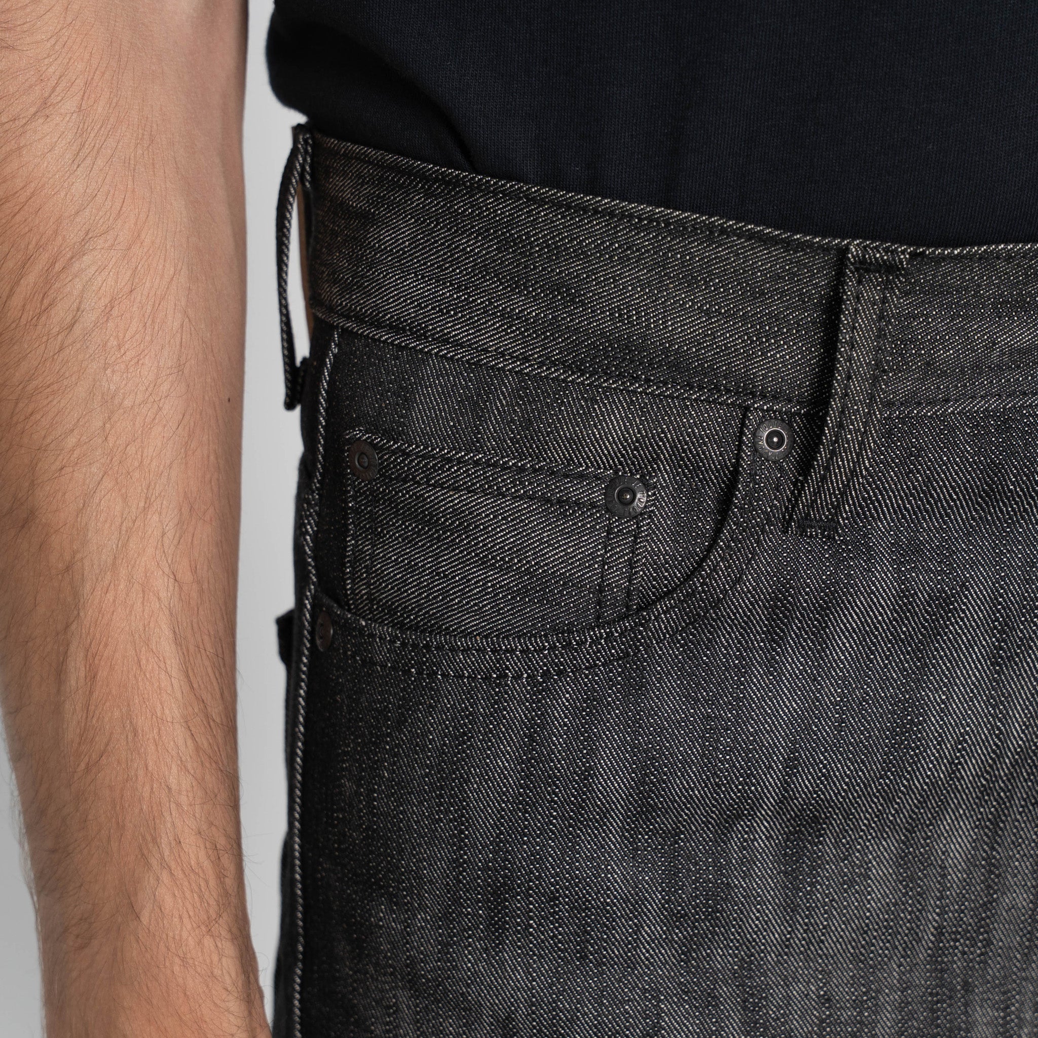 Groovy Guy - Double Capsule - Black Warp / White Weft Selvedge