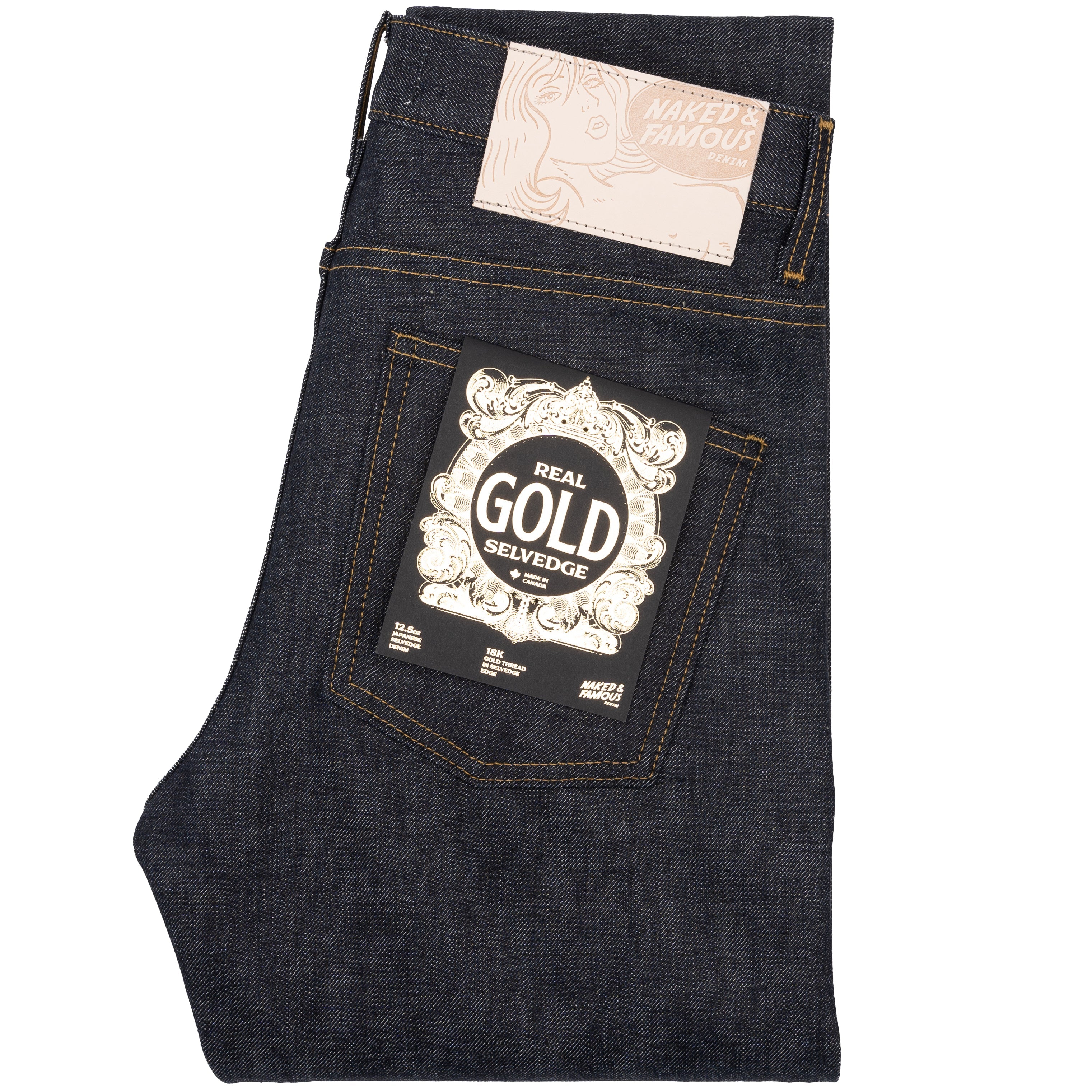 Super Guy - Deadstock Real Gold Selvedge by Naked & Famous Denim