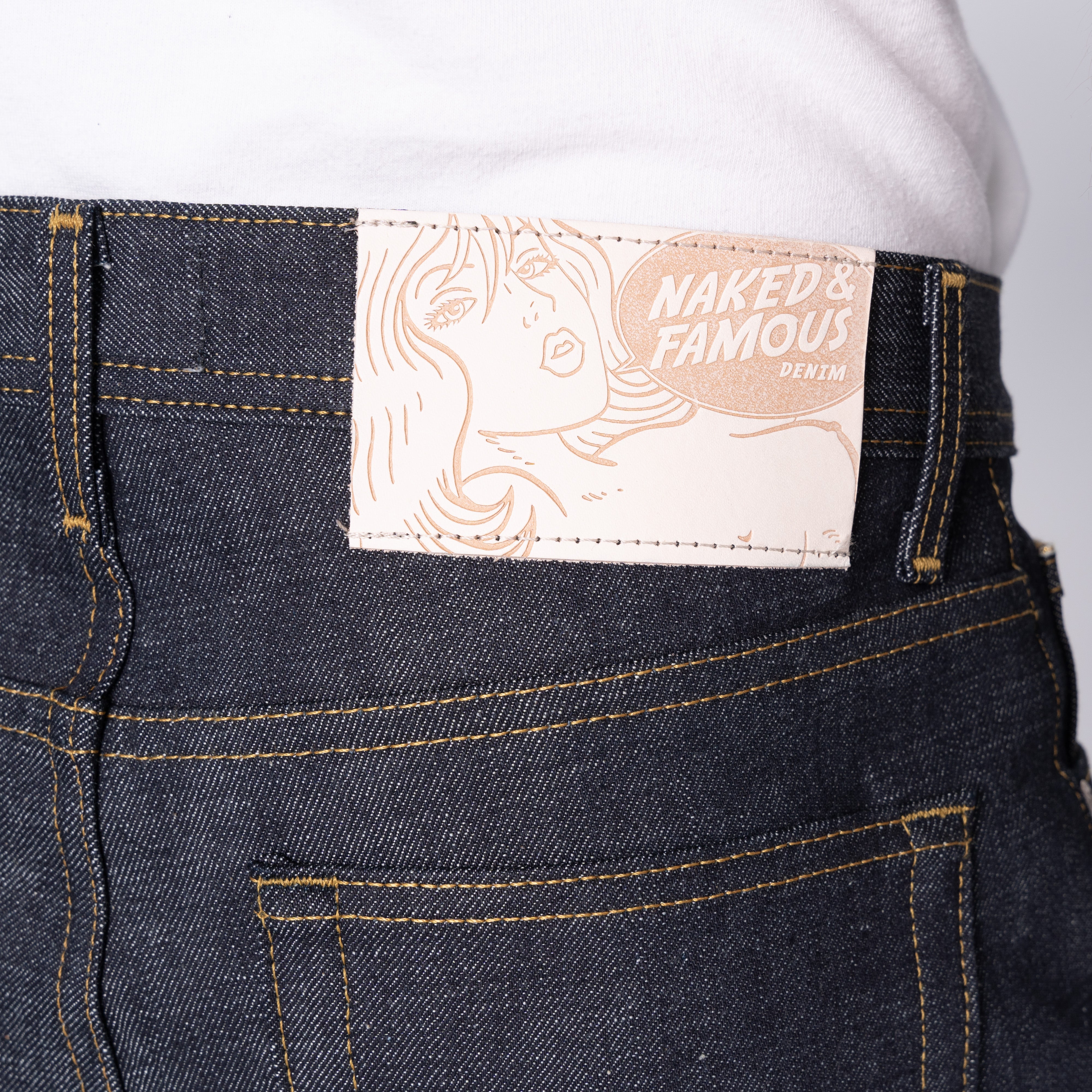 Weird Guy - Deadstock Real Gold Selvedge by Naked & Famous Denim