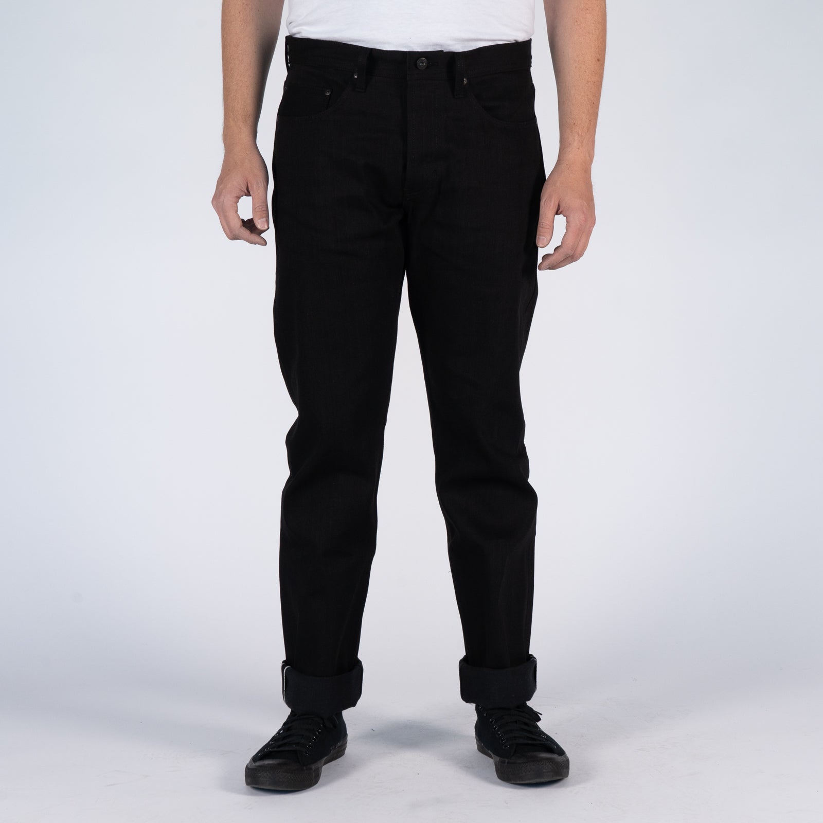Weird Guy - Deadstock Double Black Selvedge by Naked & Famous Denim