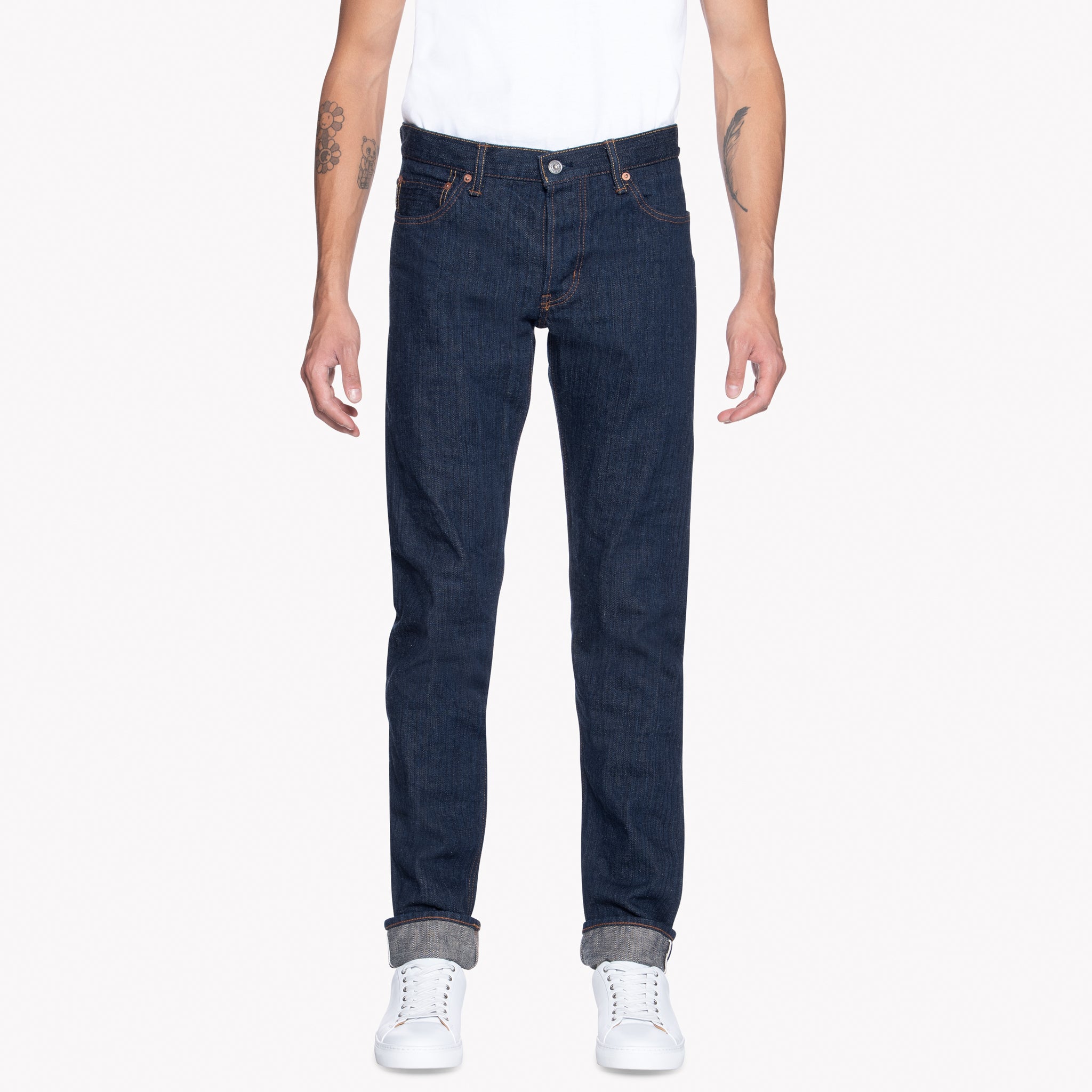 Super Guy - MIJ9 - "Tennen Ai" Natural Indigo Slub Selvedge by Naked & Famous Denim