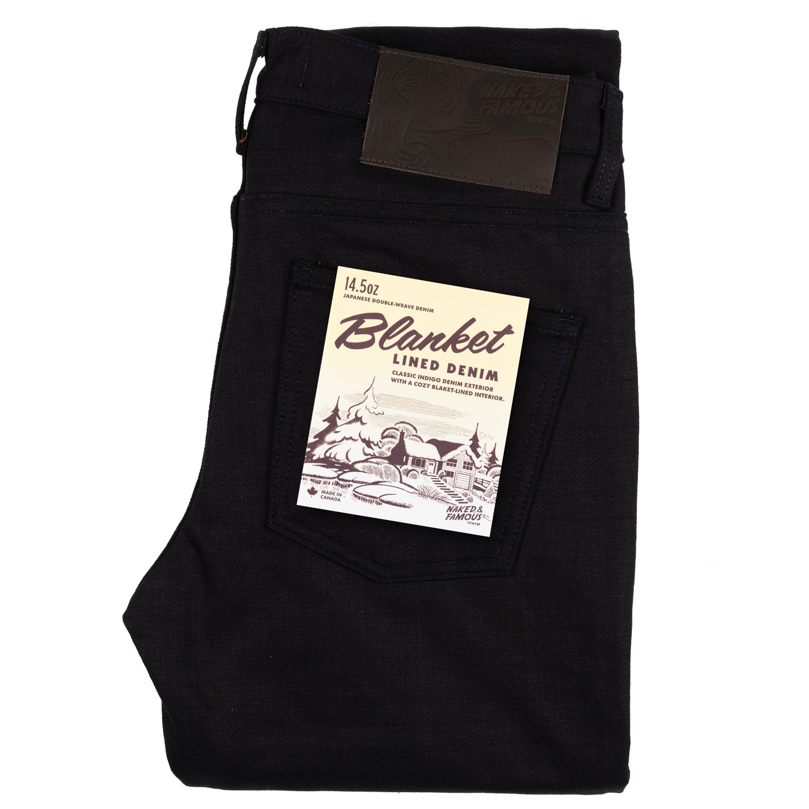 Super Guy - Blanket Lined Denim by Naked & Famous Denim