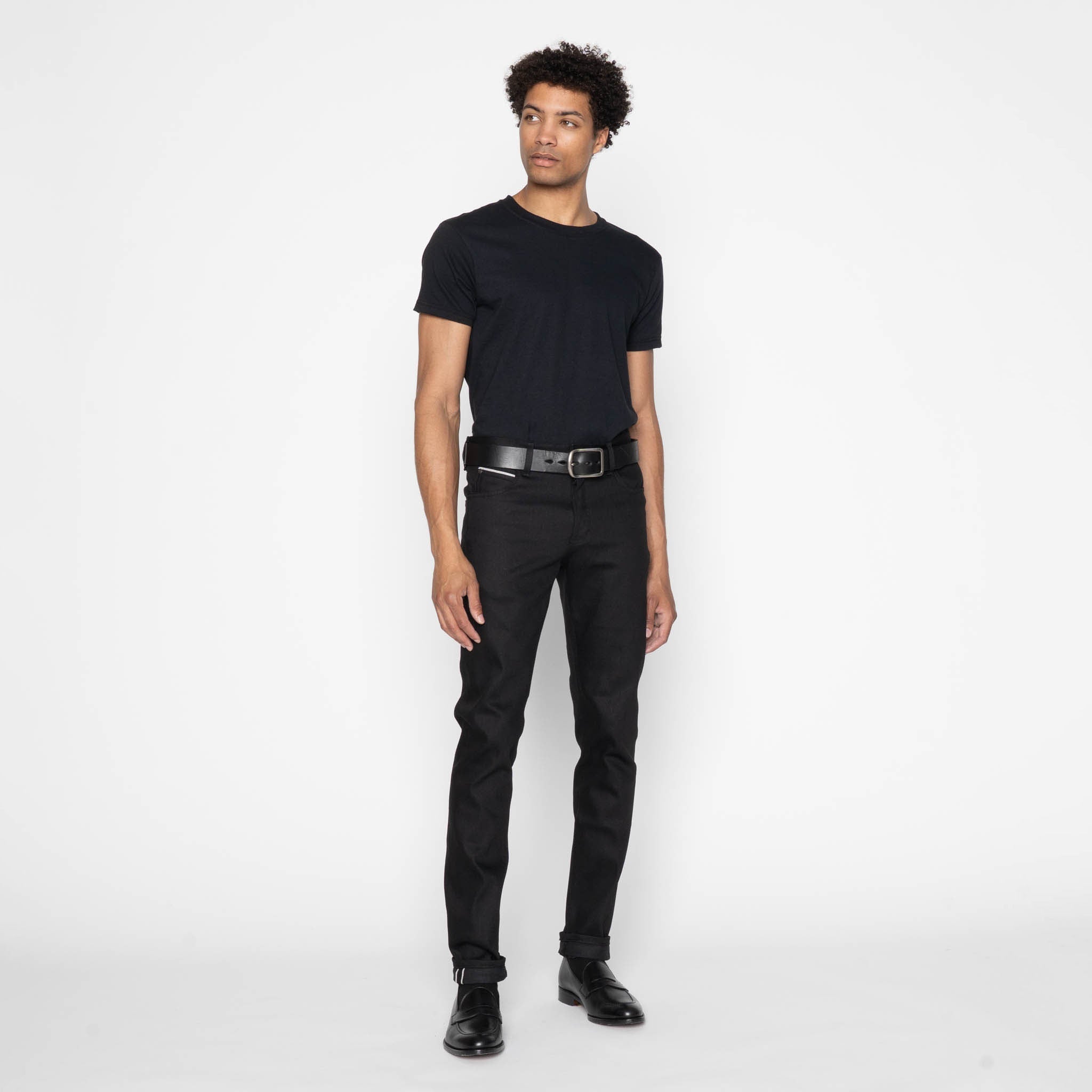 Super Guy - Black Cobra Stretch Selvedge by Naked & Famous Denim