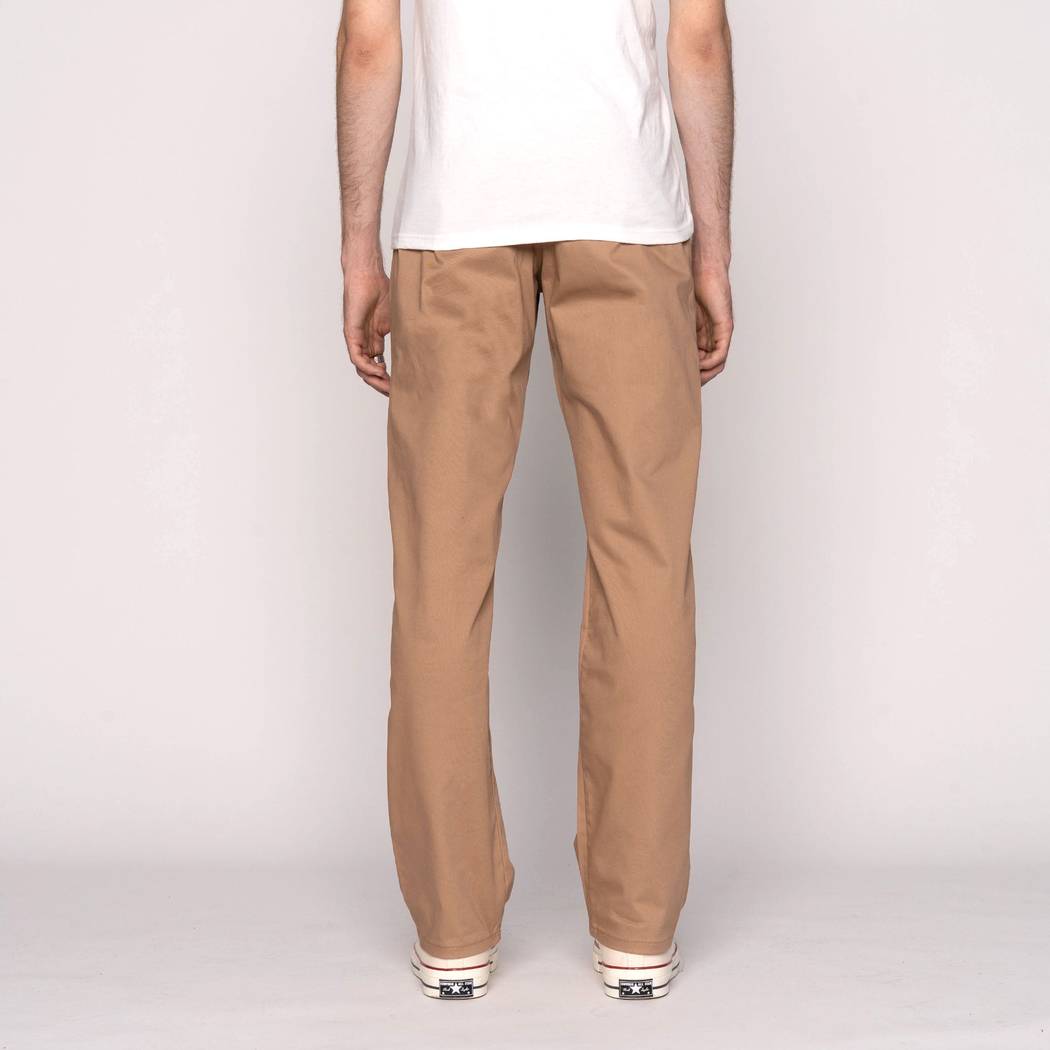 Straight Chino - Beige Stretch Twill by Naked & Famous Denim
