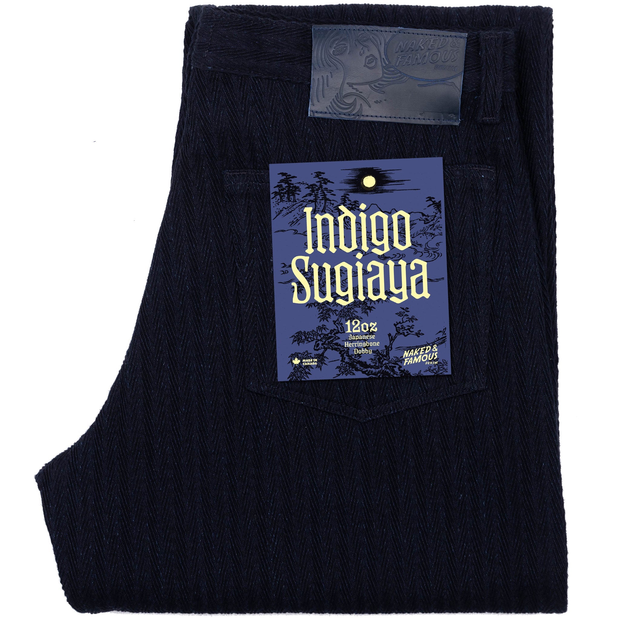 Pantalon plissé - Indigo Sugiaya - Indigo
