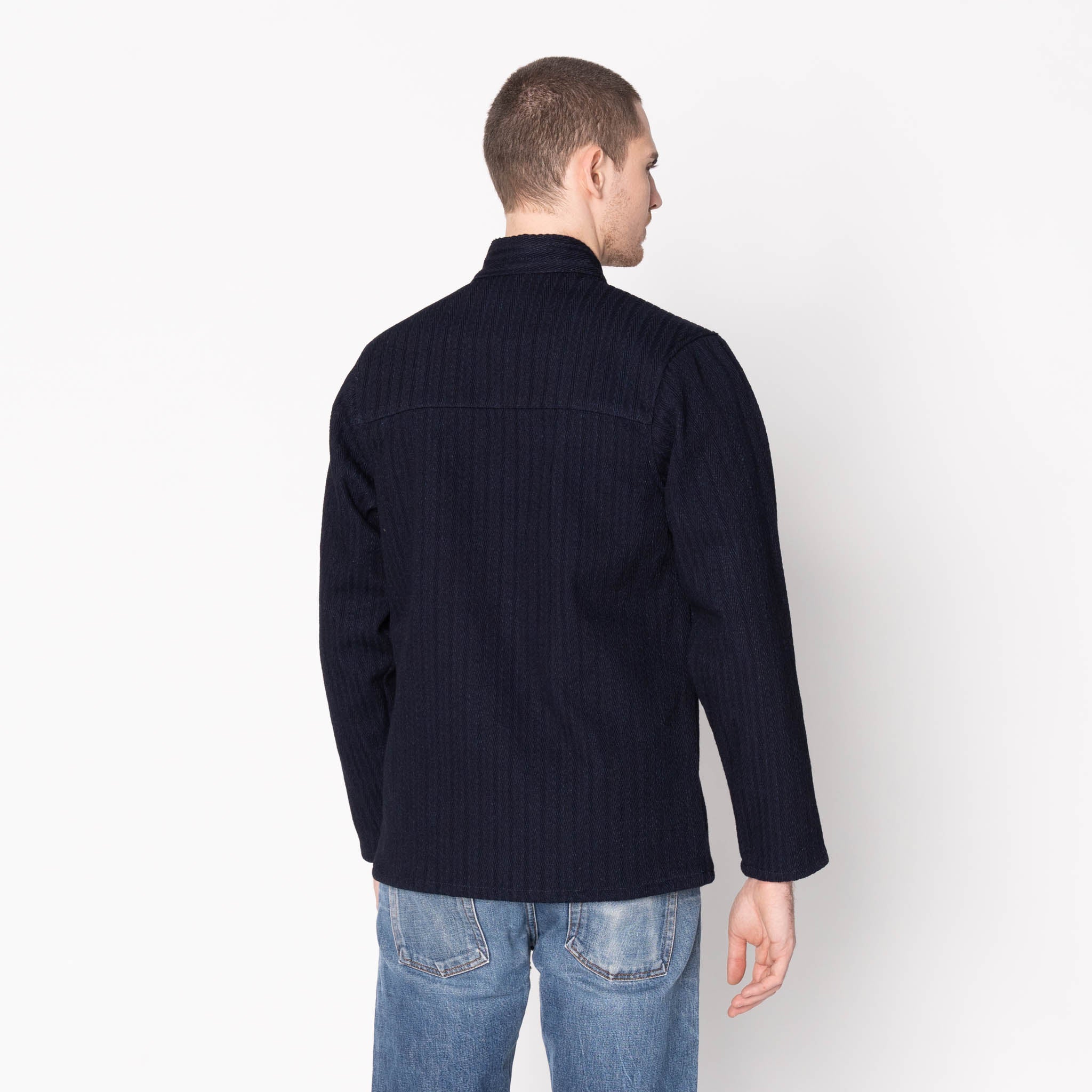 Kimono Shirt - Indigo Sugiaya - Indigo