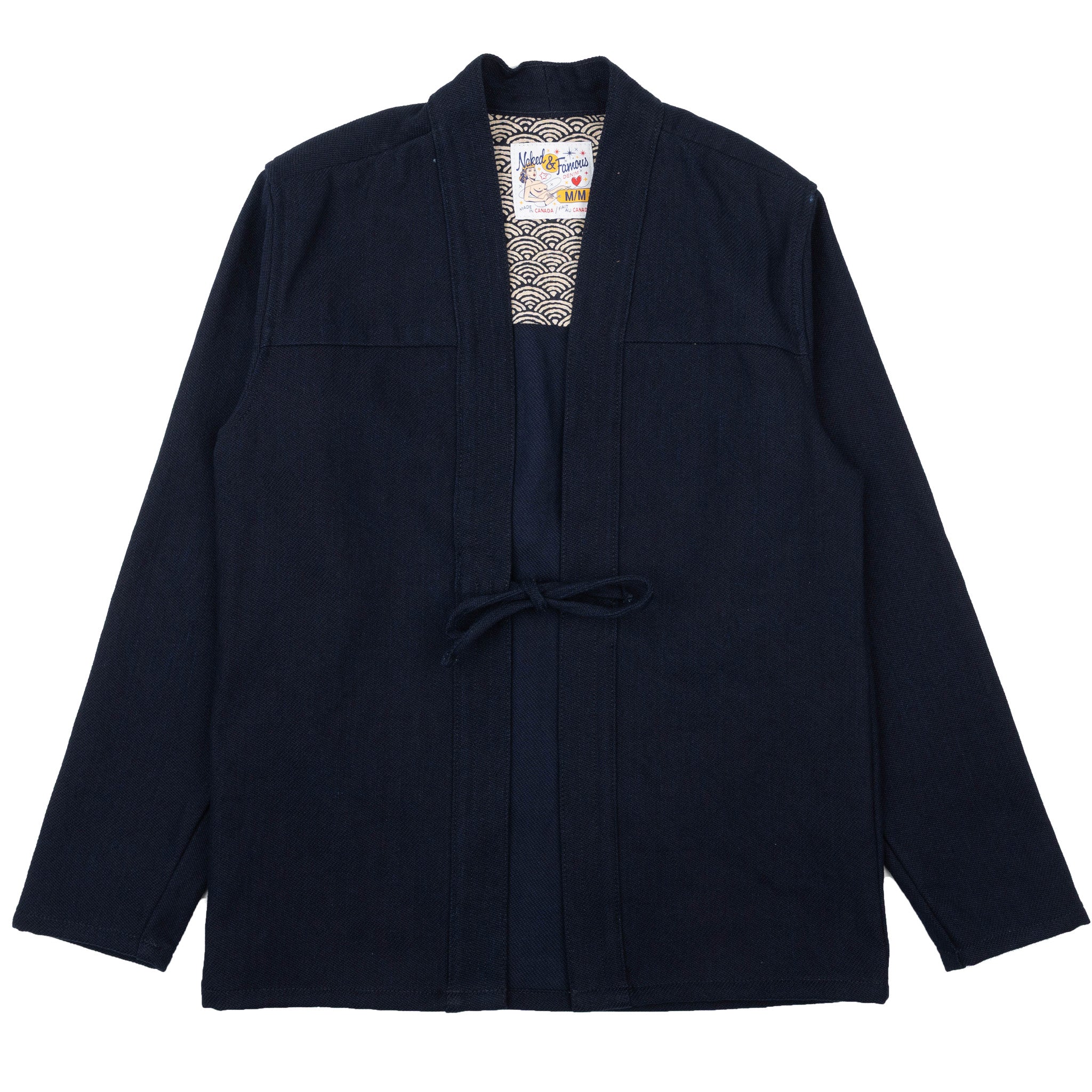 Kimono Shirt - Maekake Dobby - Indigo by Naked & Famous Denim