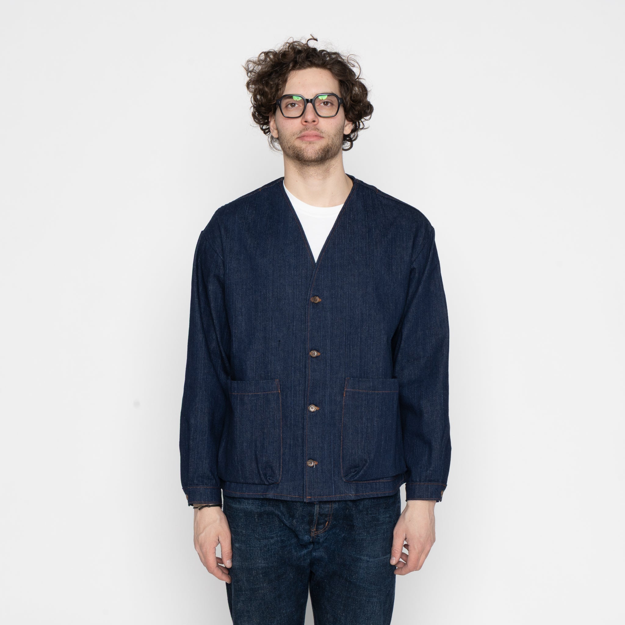 Wise Guy - Vertical Slub Denim - Indigo by Naked & Famous Denim