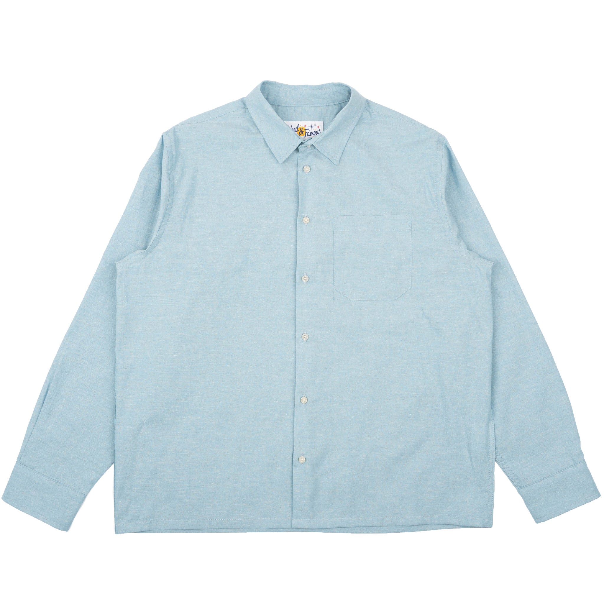 True Shirt - Selvedge Chambray - Pale Blue