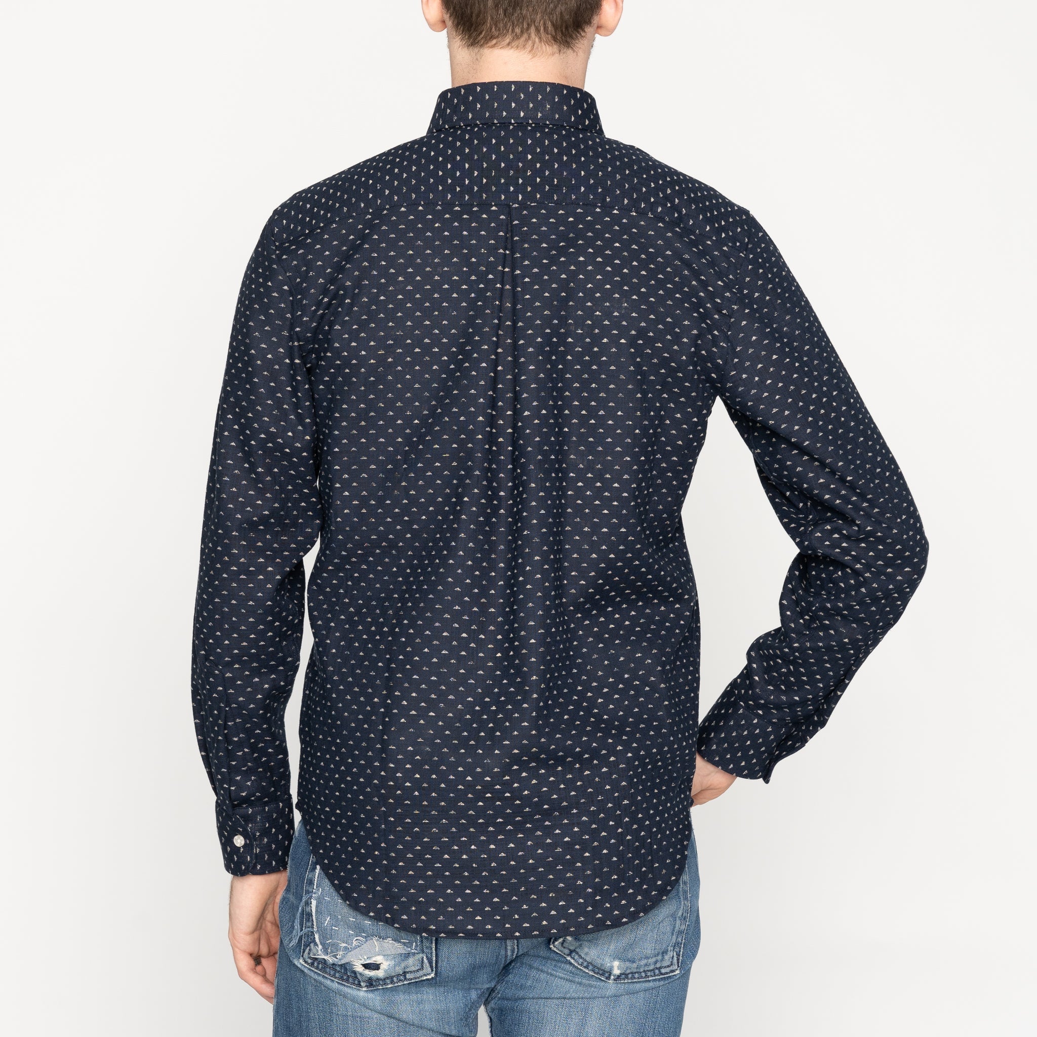 Easy Shirt - Kimono Triangles by Naked & Famous Denim