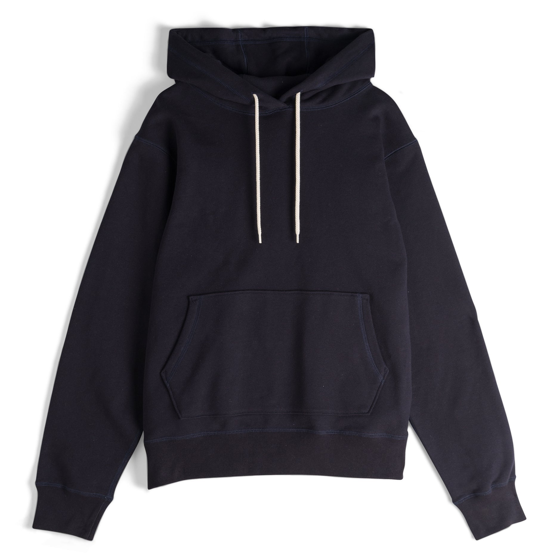 Pullover Hoodie - Heavyweight Terry - Navy by Naked & Famous Denim