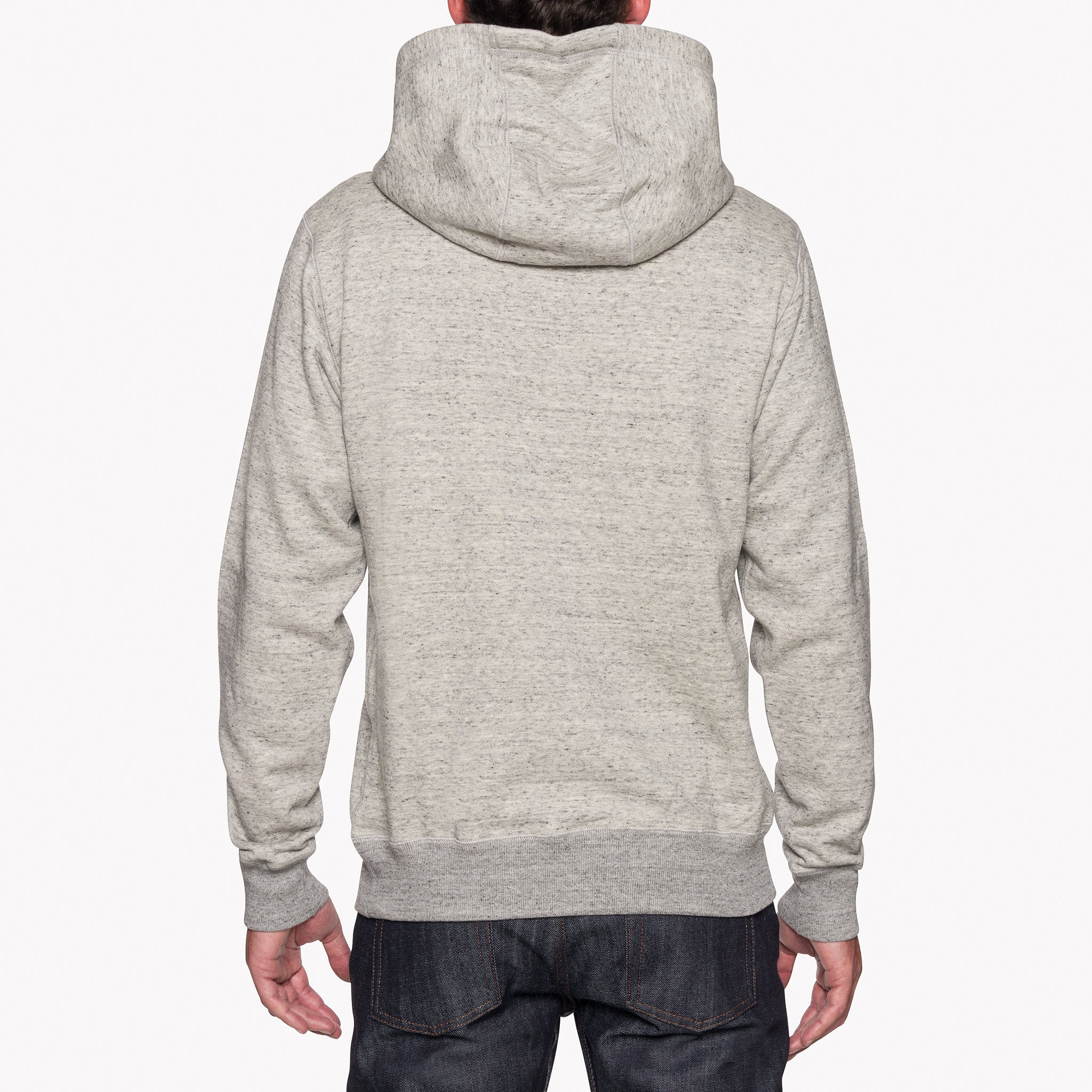 Pullover Hoodie - Heavyweight Terry - Grey by Naked & Famous Denim