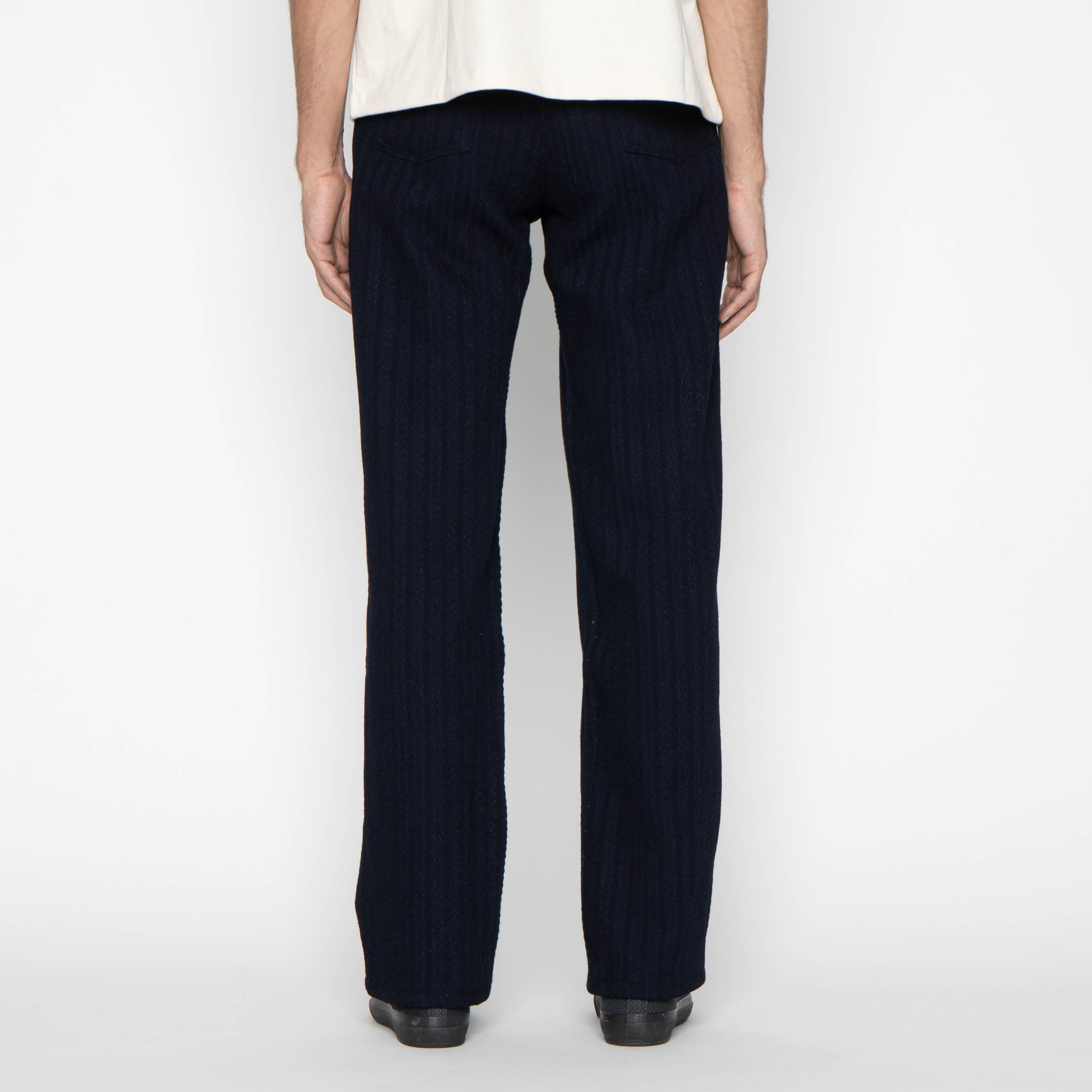 Pleated Trouser - Indigo Sugiaya - Indigo by Naked & Famous Denim