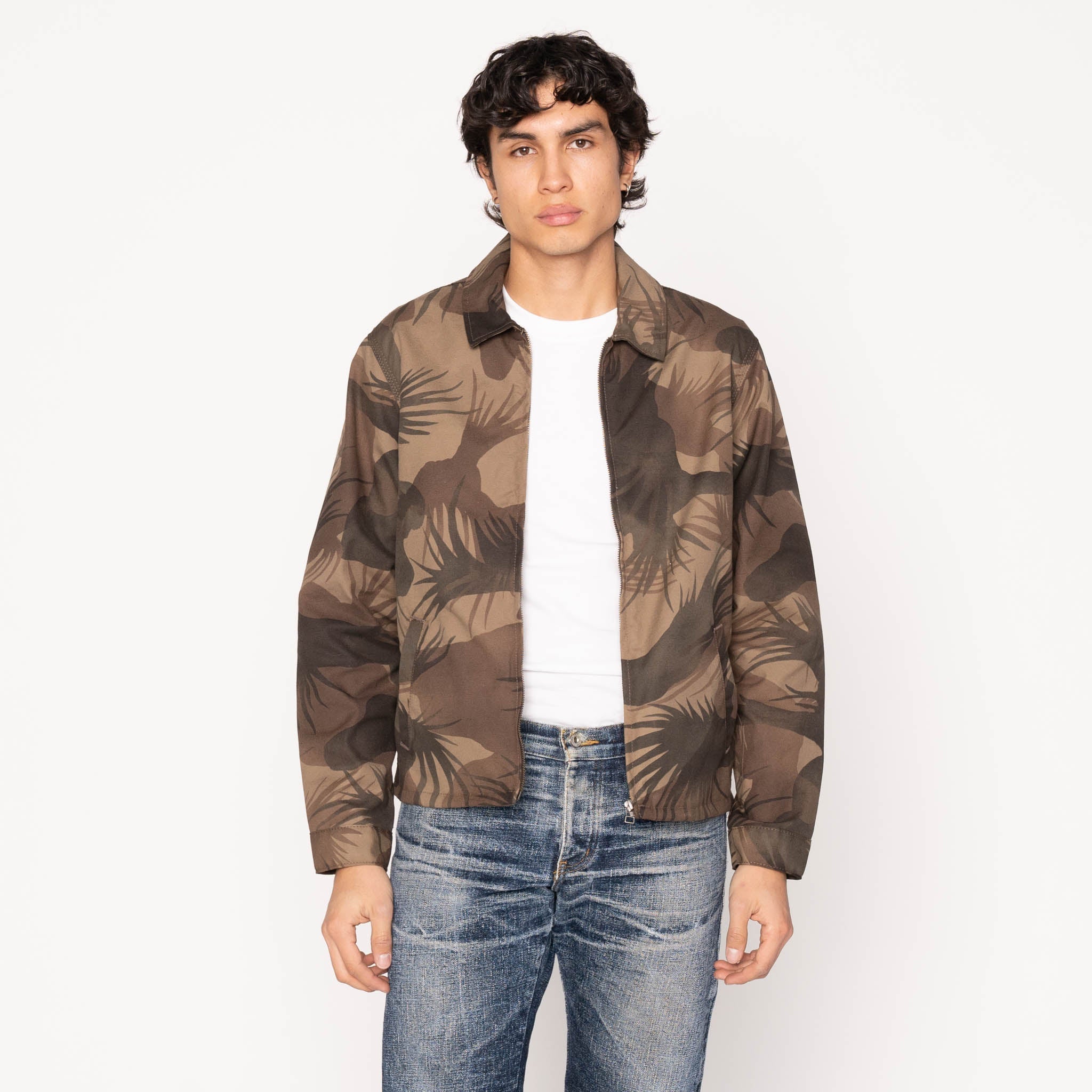 Zip Jacket - Fern Camo by Naked & Famous Denim