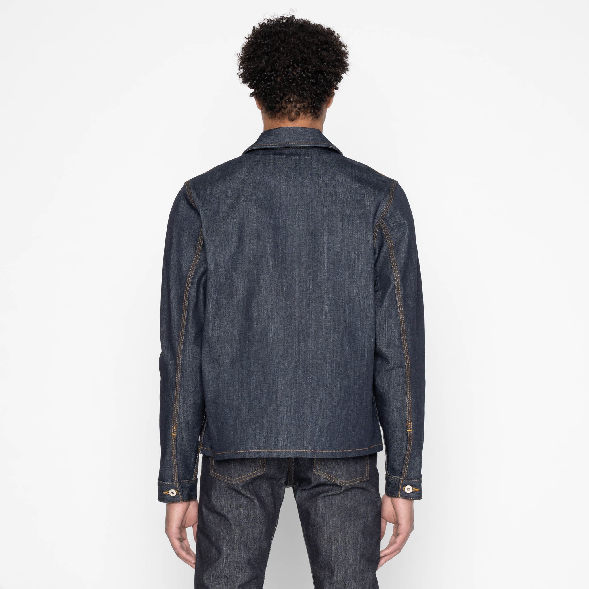 Zip Jacket - Left Hand Twill Denim by Naked & Famous Denim