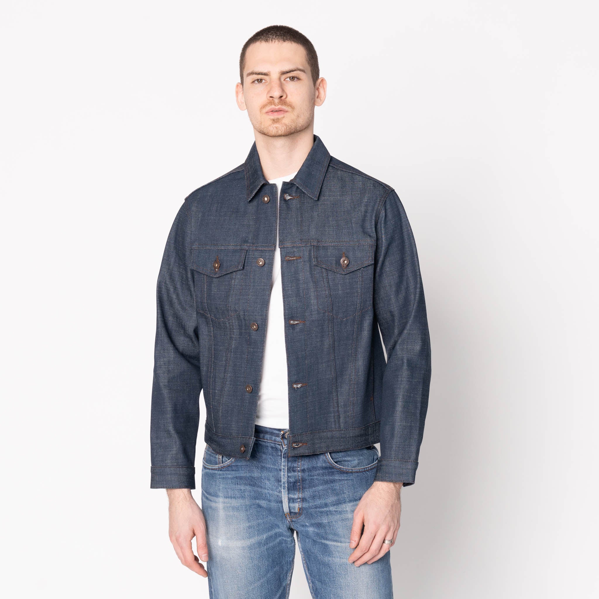 Denim Jacket - Kawataro Selvedge - Indigo