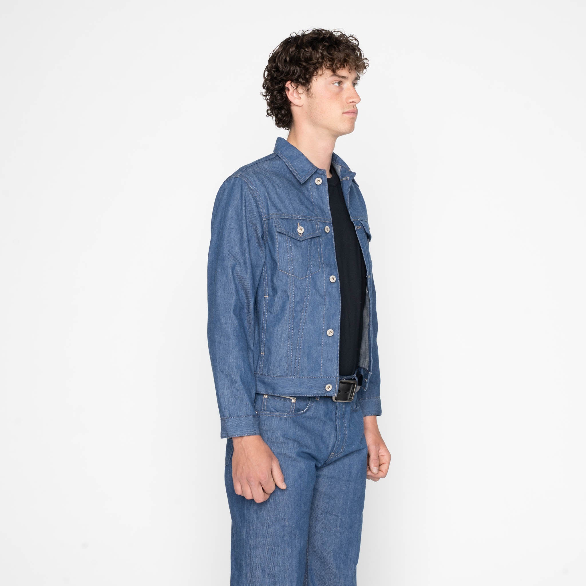 Denim Jacket - The Cat’s Pajamas Selvedge - Blue by Naked & Famous Denim
